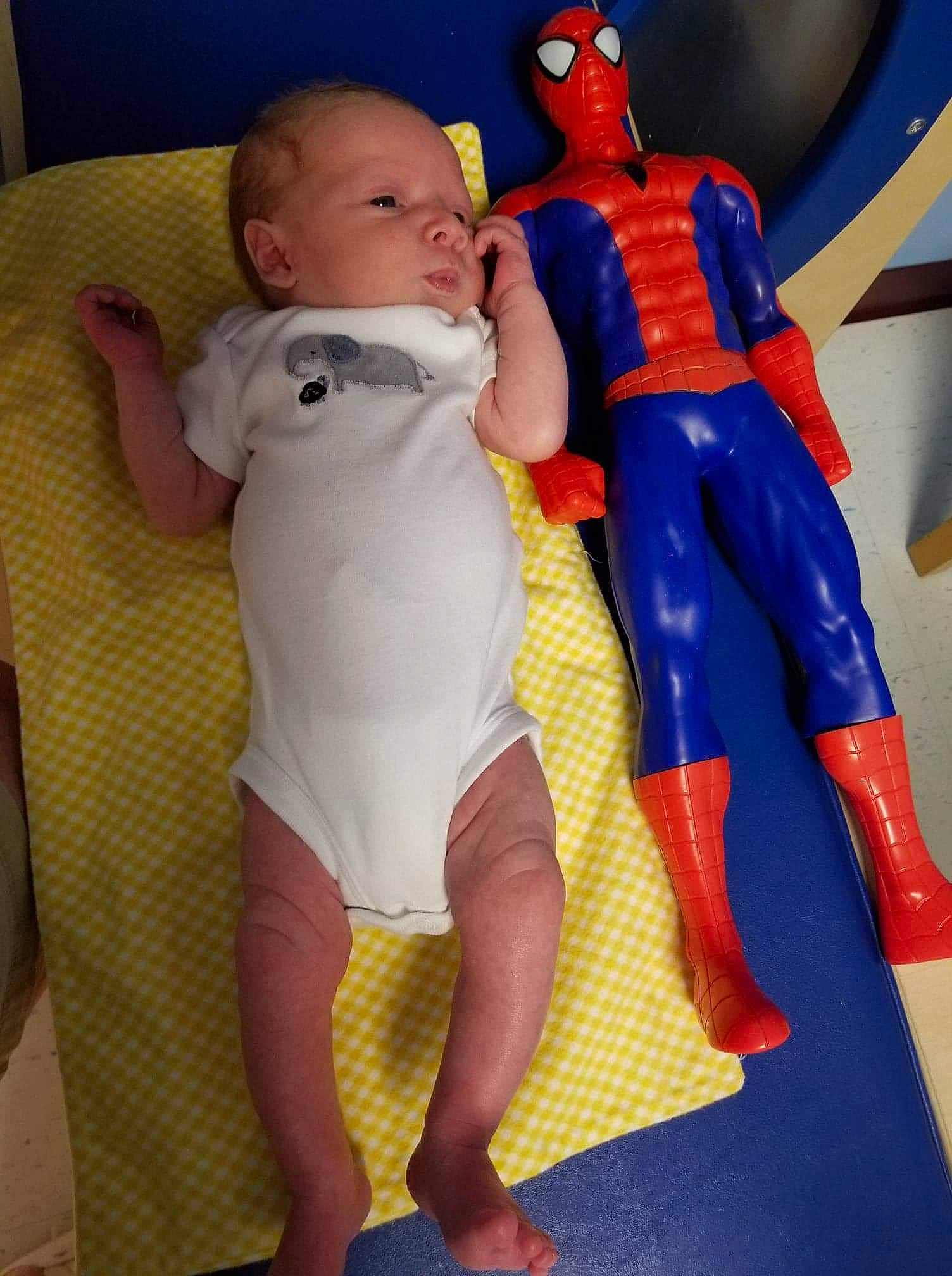 Jacoby joined the competition — help win amazing prizes! child, costume, fictional_character, fun, inflatable, leg, person, spandex, superhero, textile, toddler