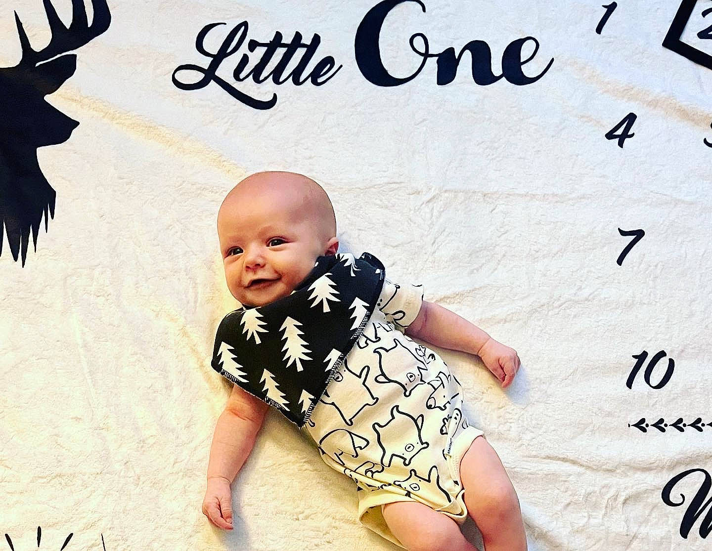 Landon Colt joined the competition — help win amazing prizes! baby, baby_toddler_clothing, cool, elk, finger, flooring, font, gesture, happy, human, organ, pattern, people_in_nature, person, photograph, sleeve, smile, stock_photography, t_shirt, toddler