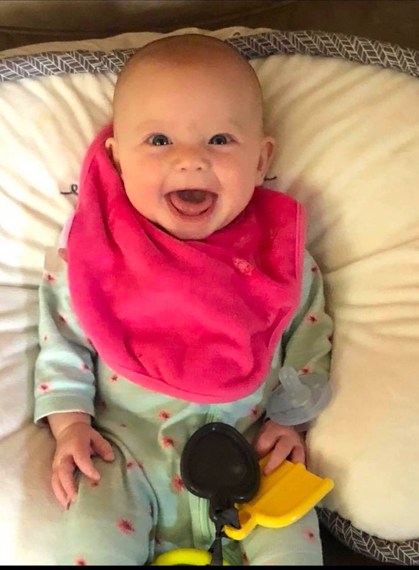 Violet joined the competition — help win amazing prizes! baby_products, cheek, child, day, eye, face, finger, head, infant, mouth, person, play, product, sitting, skin, smile, toddler