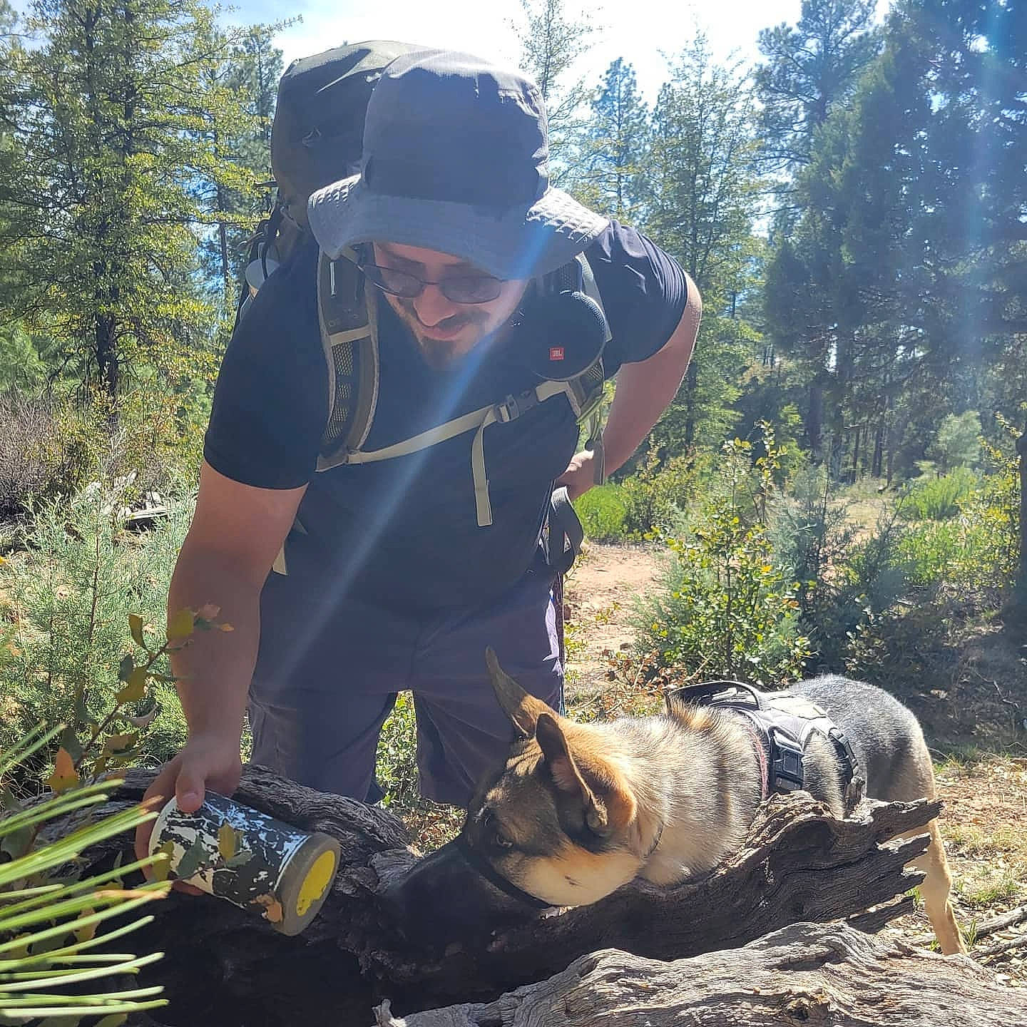 Aezor joined the competition — help win amazing prizes! adventure, baseball_cap, eyewear, forest, glove, grass, hat, knee, landscape, outdoor_recreation, people_in_nature, personal_protective_equipment, plant, plant_community, recreation, rock_climbing_equipment, soil, sunglasses, trail, tree