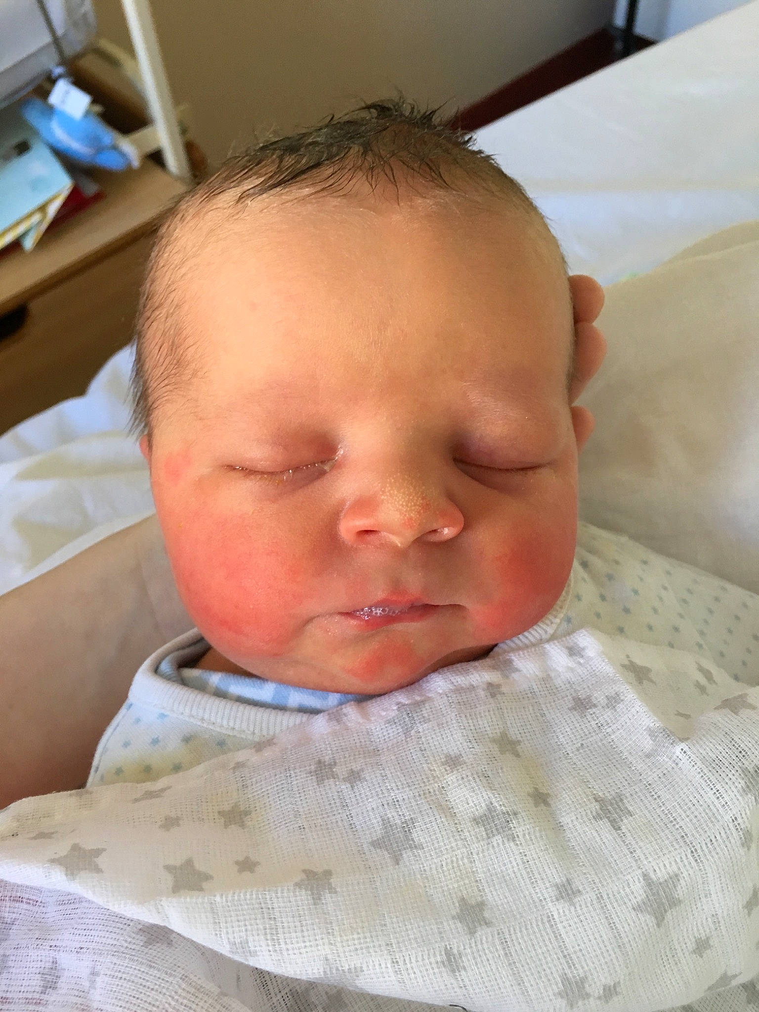 Kobi joined the competition — help win amazing prizes! baby, cheek, child, chin, ear, face, forehead, head, lip, mouth, nose, person, skin, toddler