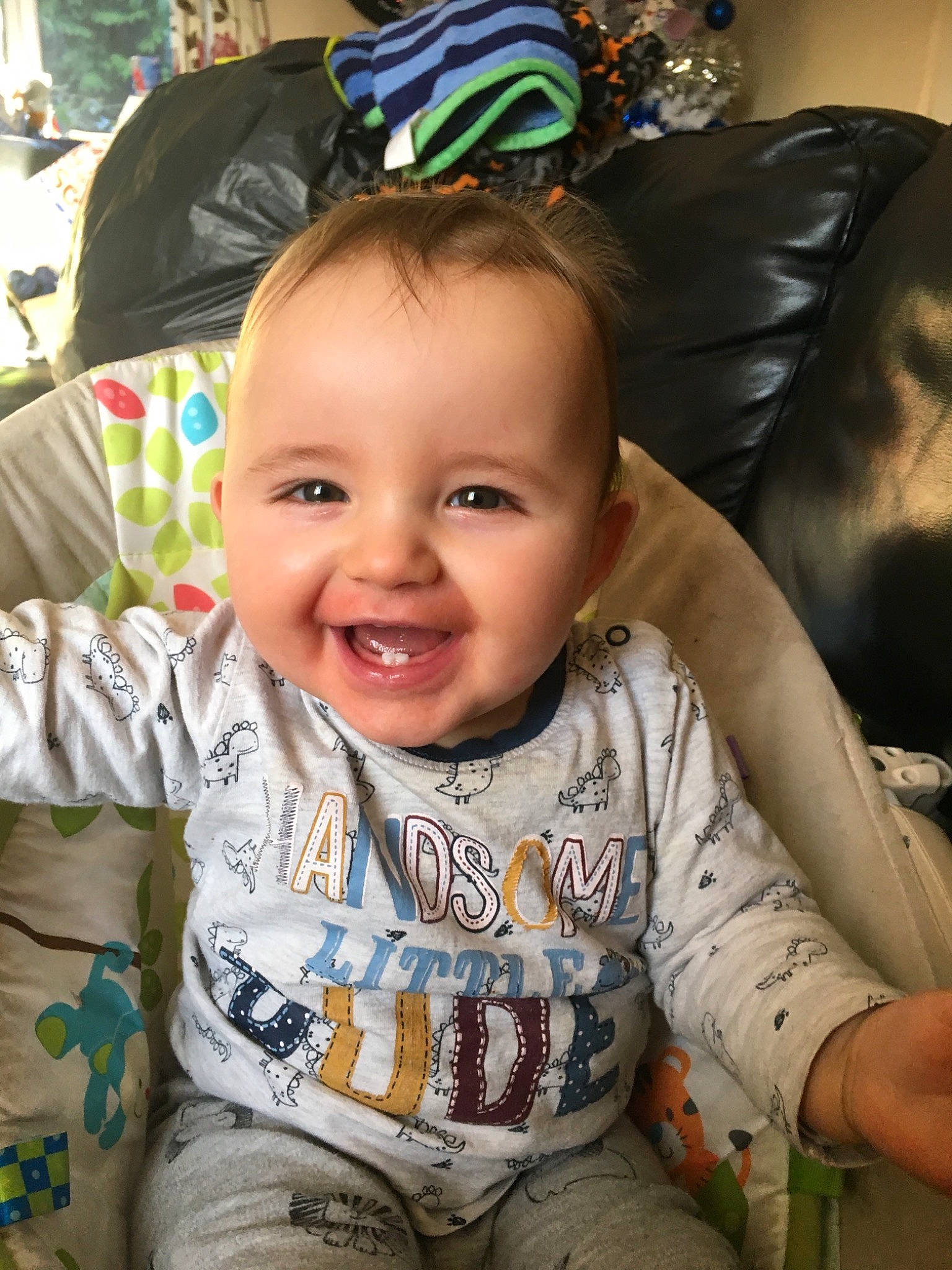 Leo joined the competition — help win amazing prizes! baby, cheek, child, face, forehead, hair_accessory, happy, head, headband, headgear, iris, joy, person, skin, smile, toddler