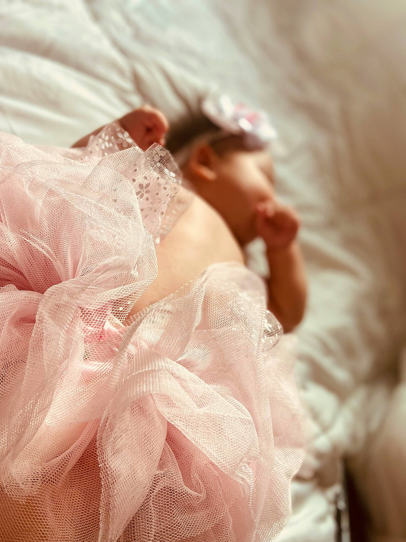 Renesmae joined the competition — help win amazing prizes! bridal_accessory, bridal_clothing, bride, child, comfort, embellishment, event, fashion_accessory, flash_photography, fur, gesture, gown, hand, happy, linens, love, peach, person, petal, portrait_photography
