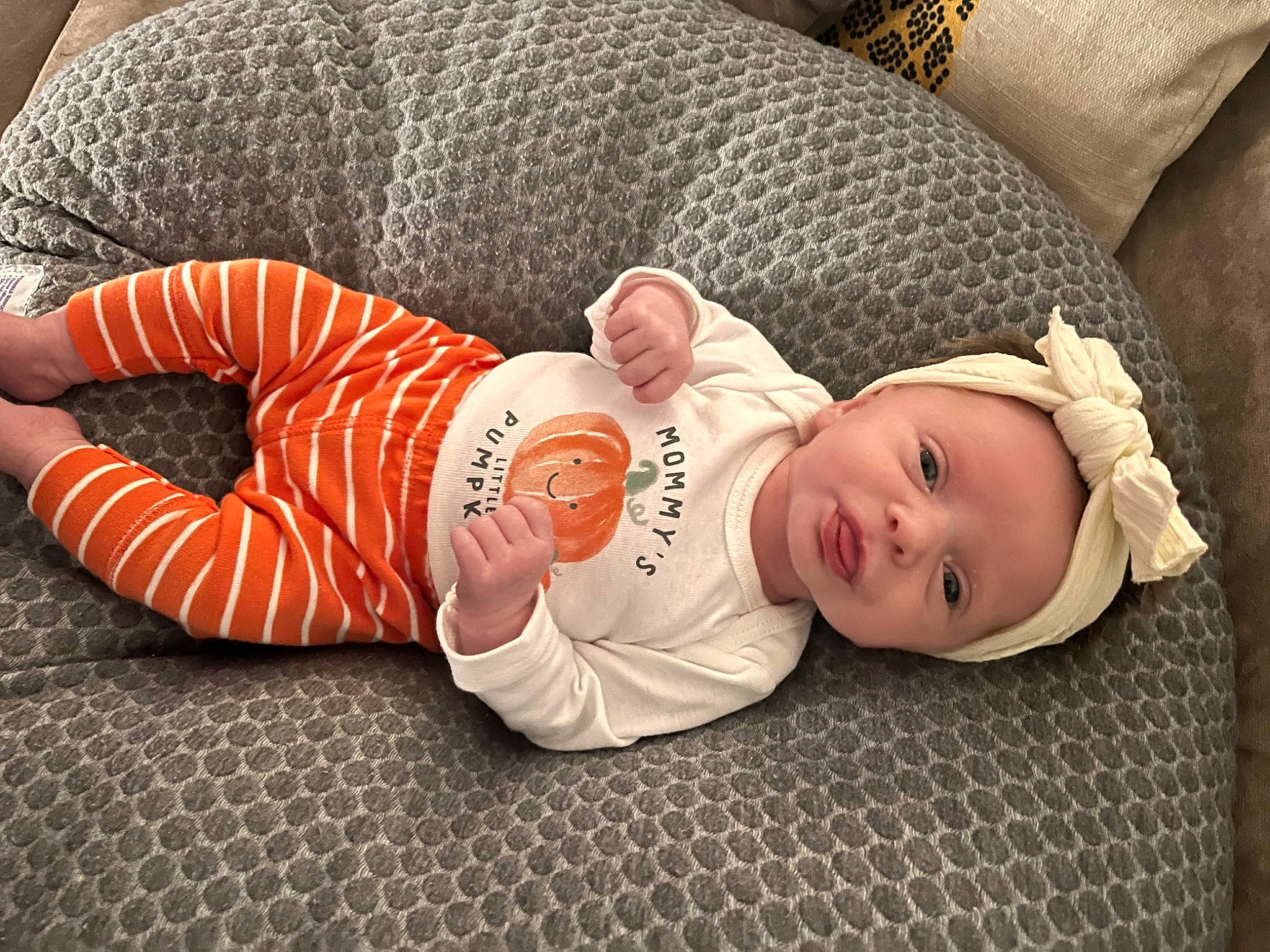 Lakyn joined the competition — help win amazing prizes! baby, baby_products, baby_sleeping, baby_toddler_clothing, carmine, child, comfort, couch, hat, linens, mammal, nail, pattern, person, room, sitting, skin, sleep, sleeve, toddler