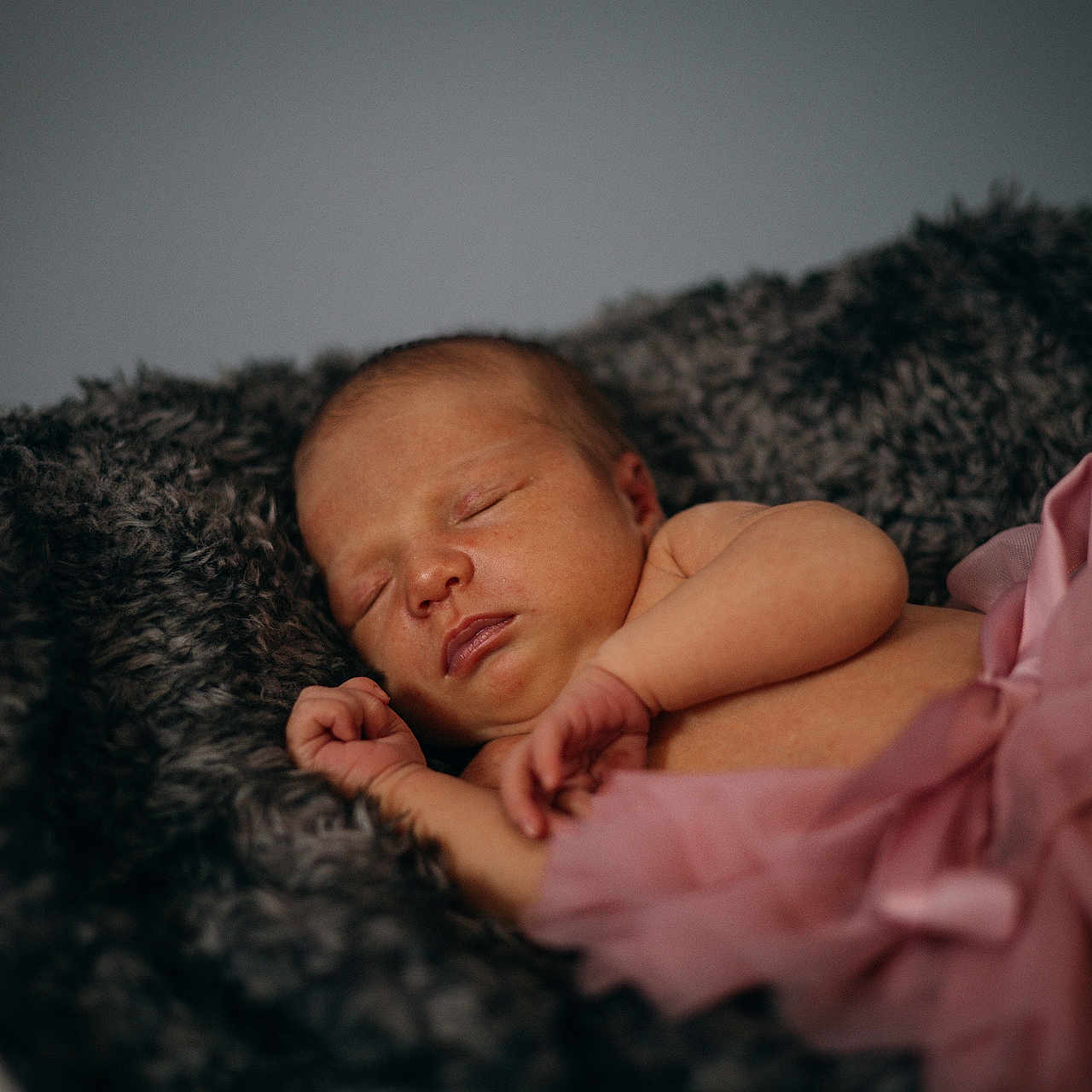 Vivienne is registered to the contest to win money with this photo: baby, blanket, bodypart, couch, face, finger, furniture, hand, head, newborn, person, photography, portrait, sleeping