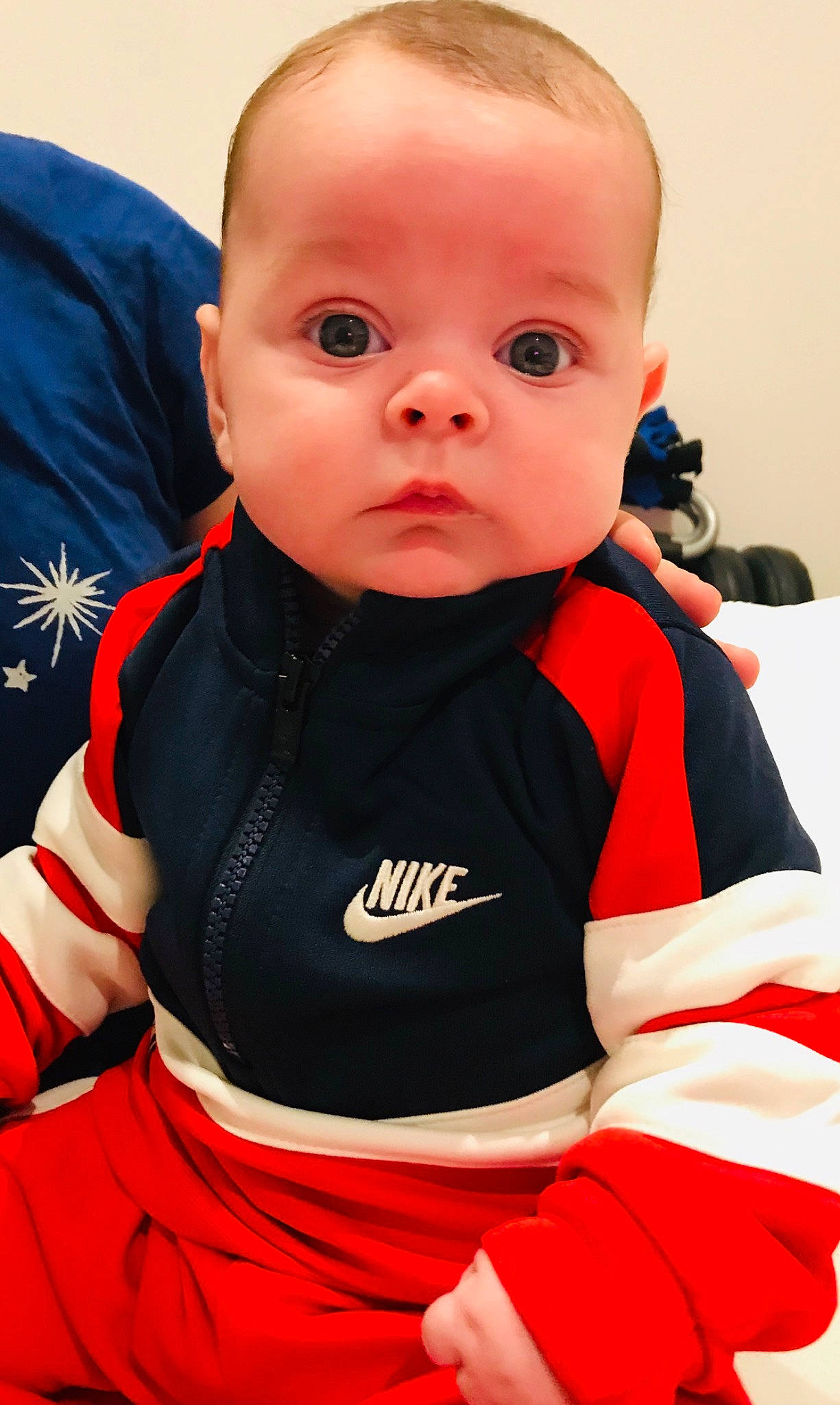 Lenny joined the competition — help win amazing prizes! baby, cheek, child, person, surprise, toddler