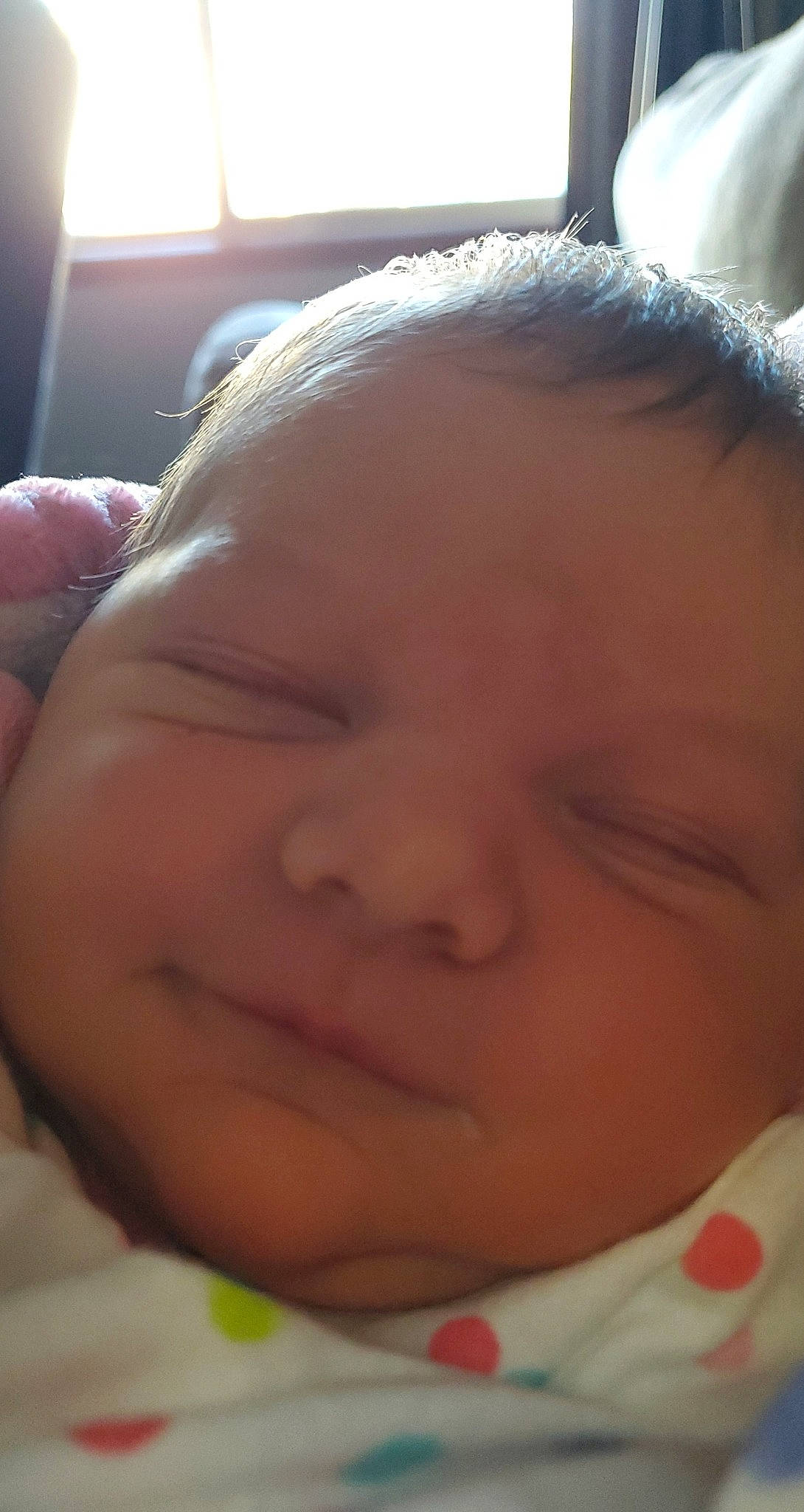 Malayah joined the competition — help win amazing prizes! baby_toddler_clothing, cheek, child, chin, close_up, comfort, eyebrow, eyelash, face, facial_expression, forehead, head, jaw, laugh, lip, mouth, nose, organ, person, skin