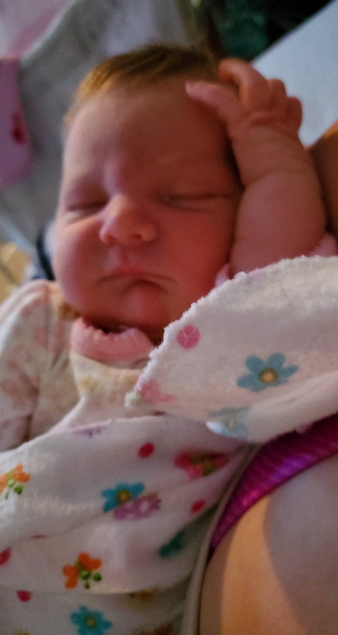 Malayah is registered to the contest to win money with this photo: baby, baby_products, baby_sleeping, baby_toddler_clothing, bedtime, cheek, child, comfort, foot, human, linens, nap, nose, organ, person, pink, skin, sleep, toddler