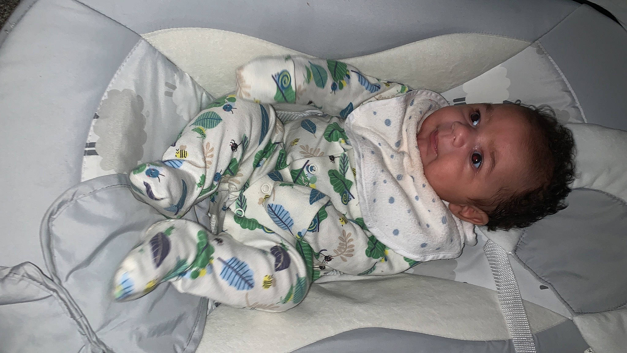 Eljai joined the competition — help win amazing prizes! baby, baby_products, baby_safety, baby_toddler_clothing, bed, child, comfort, elbow, fun, linens, person, room, sitting, sleep, sleeve, smile, toddler