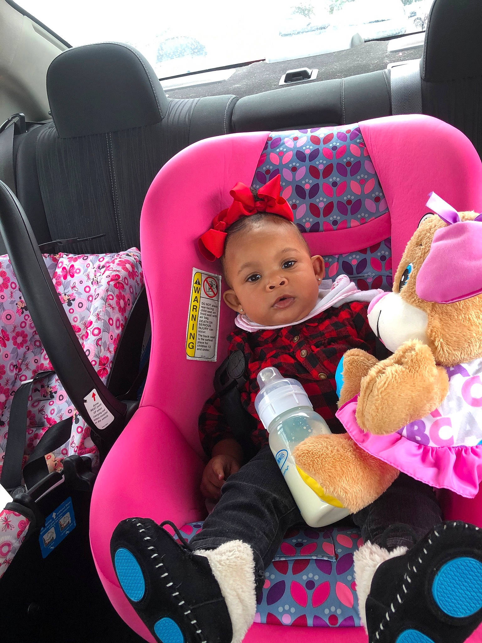 Novi joined the competition — help win amazing prizes! auto_part, baby, baby_carriage, baby_in_car_seat, baby_products, car, car_seat, car_seat_cover, child, person, pink, product, toddler, vacation, vehicle