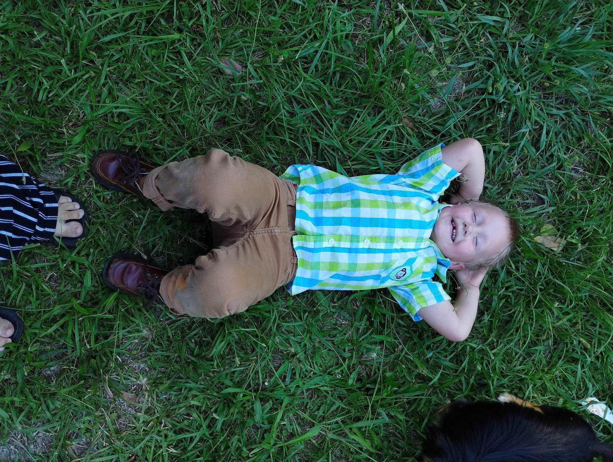 Tyler joined the competition — help win amazing prizes! baby, baby_toddler_clothing, child, event, fun, garden, grass, grassland, happy, hat, joy, lawn, leisure, meadow, pattern, people_in_nature, person, plant, recreation, sitting