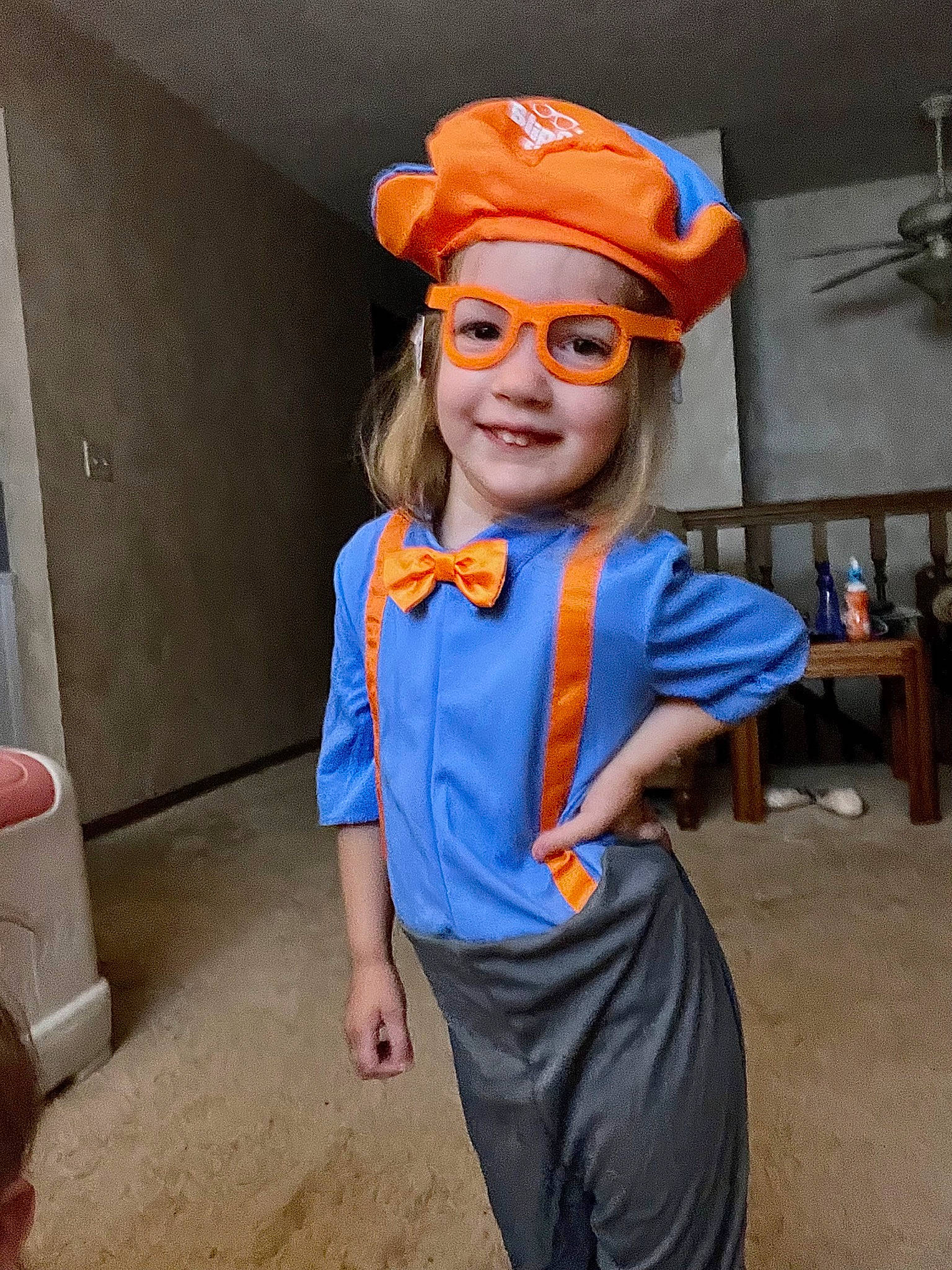 Sterling joined the competition — help win amazing prizes! animation, art, costume, costume_hat, door, electric_blue, entertainment, event, eyewear, fashion_accessory, fun, goggles, happy, hat, headgear, headwear, joy, orange, person, personal_protective_equipment