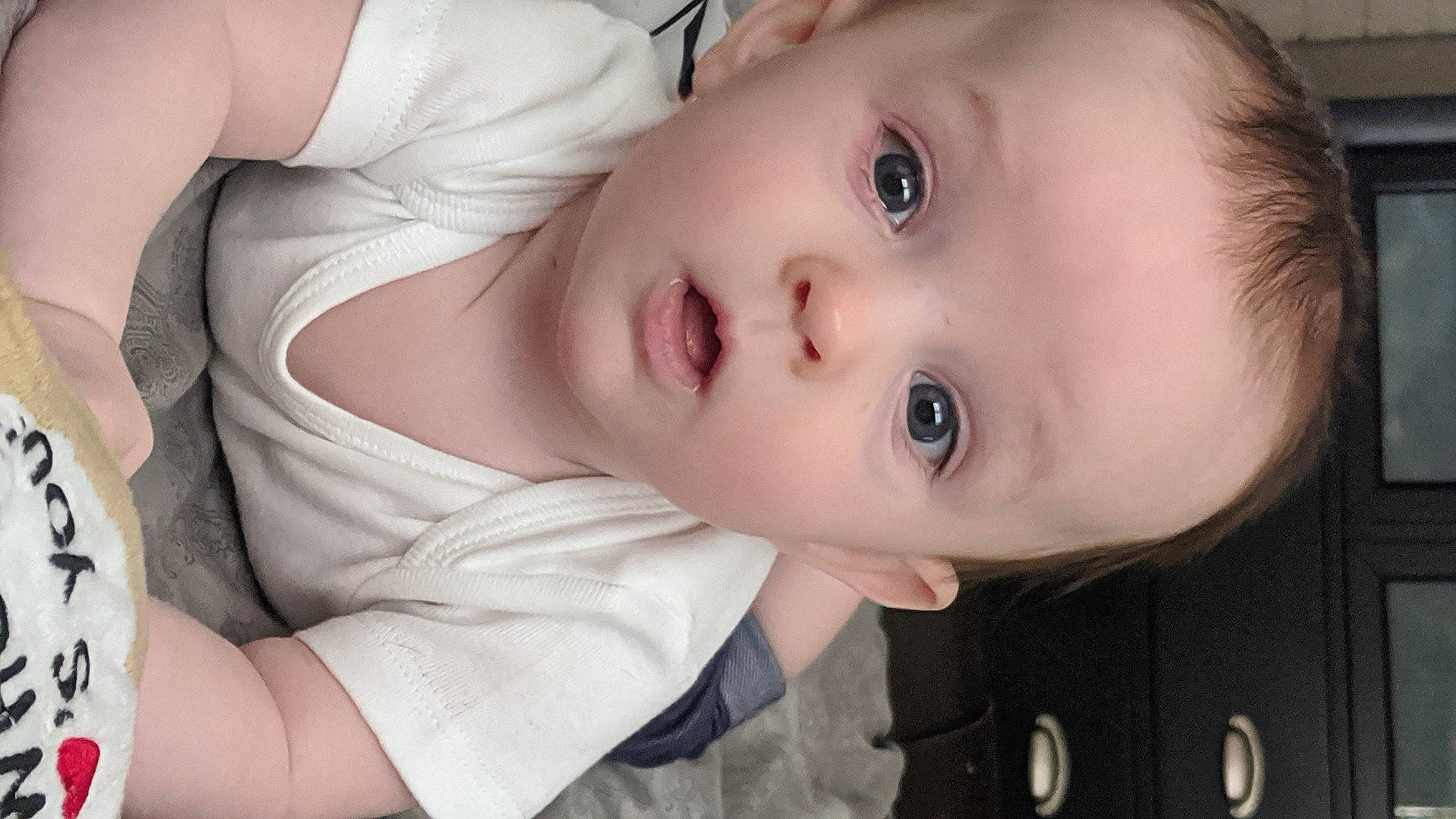 Banks is registered to the contest to win money with this photo: baby, beauty, cheek, child, child_model, chin, close_up, eye, eyebrow, eyelash, face, head, lip, mouth, neck, nose, person, photography, portrait_photography, skin