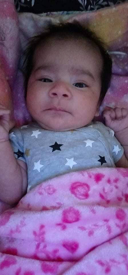 Aleena joined the competition — help win amazing prizes! baby, baby_toddler_clothing, cheek, chin, eyebrow, eyelash, face, forehead, hand, human_body, iris, lip, mouth, neck, nose, organ, person, skin, sleeve, smile