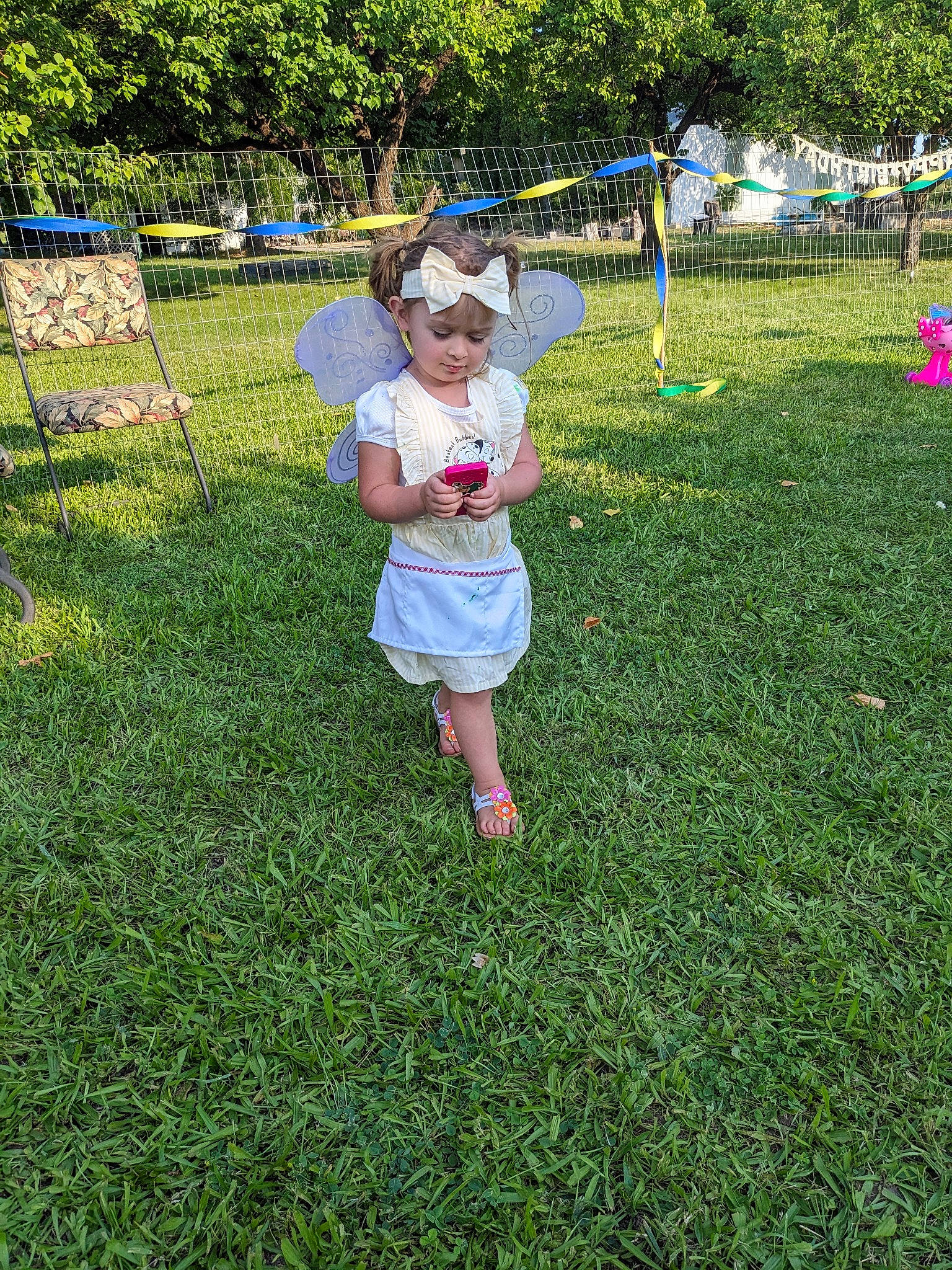 Ariel joined the competition — help win amazing prizes! child, fun, garden, grass, grass_family, grassland, groundcover, hat, headwear, lawn, leisure, meadow, people_in_nature, person, plant, playground, public_space, recreation, shrub, sun_hat