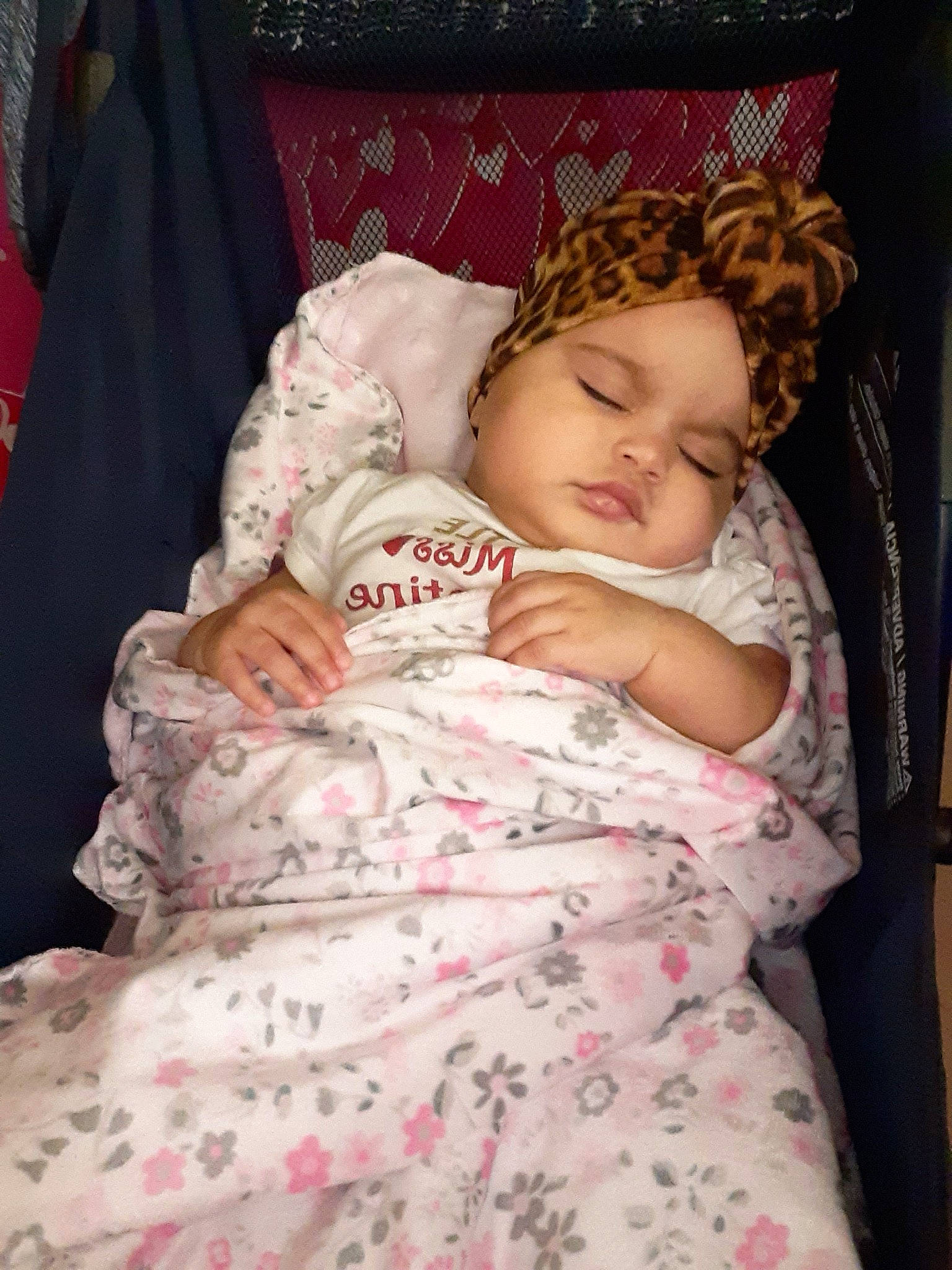 Lilianna joined the competition — help win amazing prizes! baby, bedtime, birth, cheek, child, furniture, headwear, nap, person, pink, skin, sleep, textile, toddler