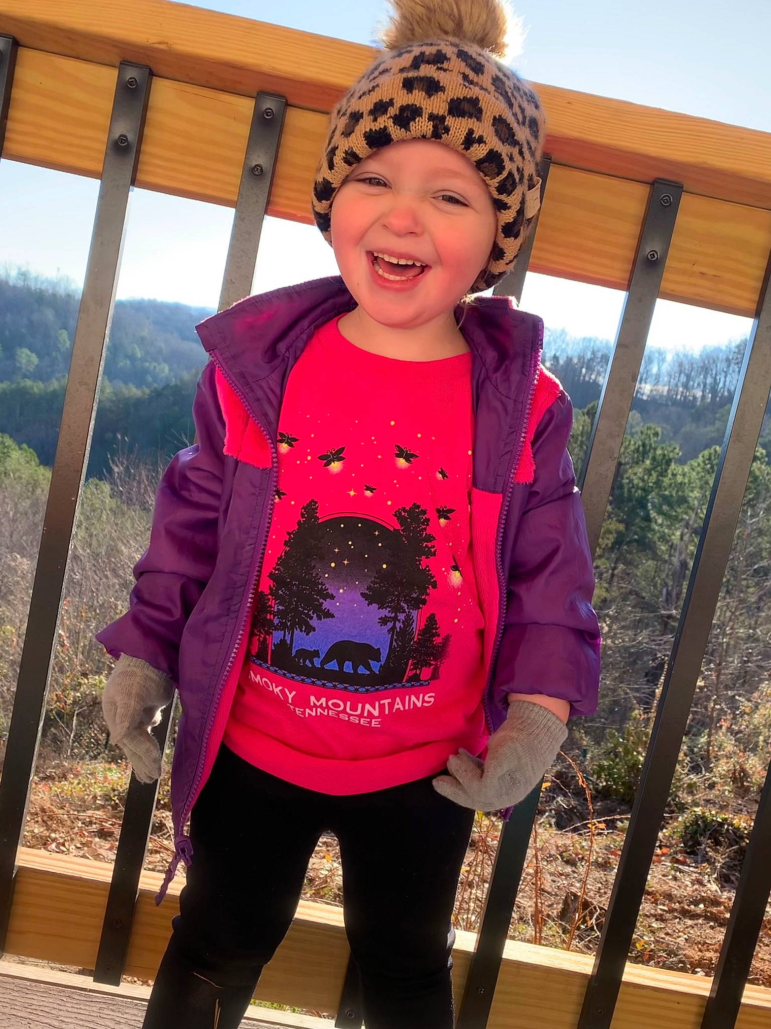 Addelynn is registered to the contest to win money with this photo: cap, cool, electric_blue, face, fashion_accessory, fun, happy, headwear, joy, leisure, magenta, outerwear, person, pink, recreation, sky, sleeve, smile, standing, t_shirt