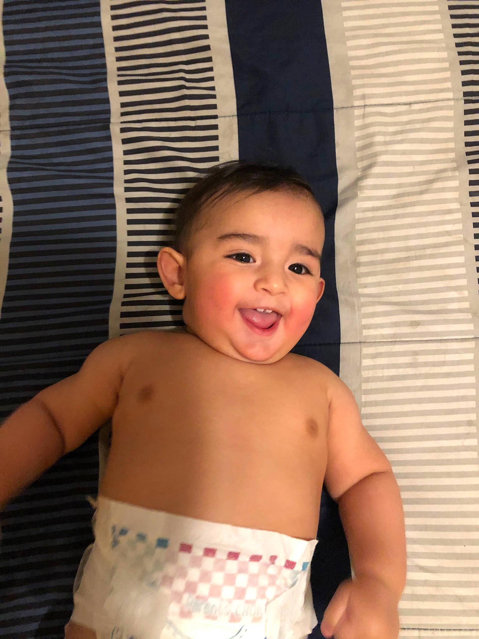 Abraham joined the competition — help win amazing prizes! abdomen, arm, baby, cheek, chest, child, eye, face, head, leg, muscle, neck, person, skin, smile, standing, toddler, trunk, vacation