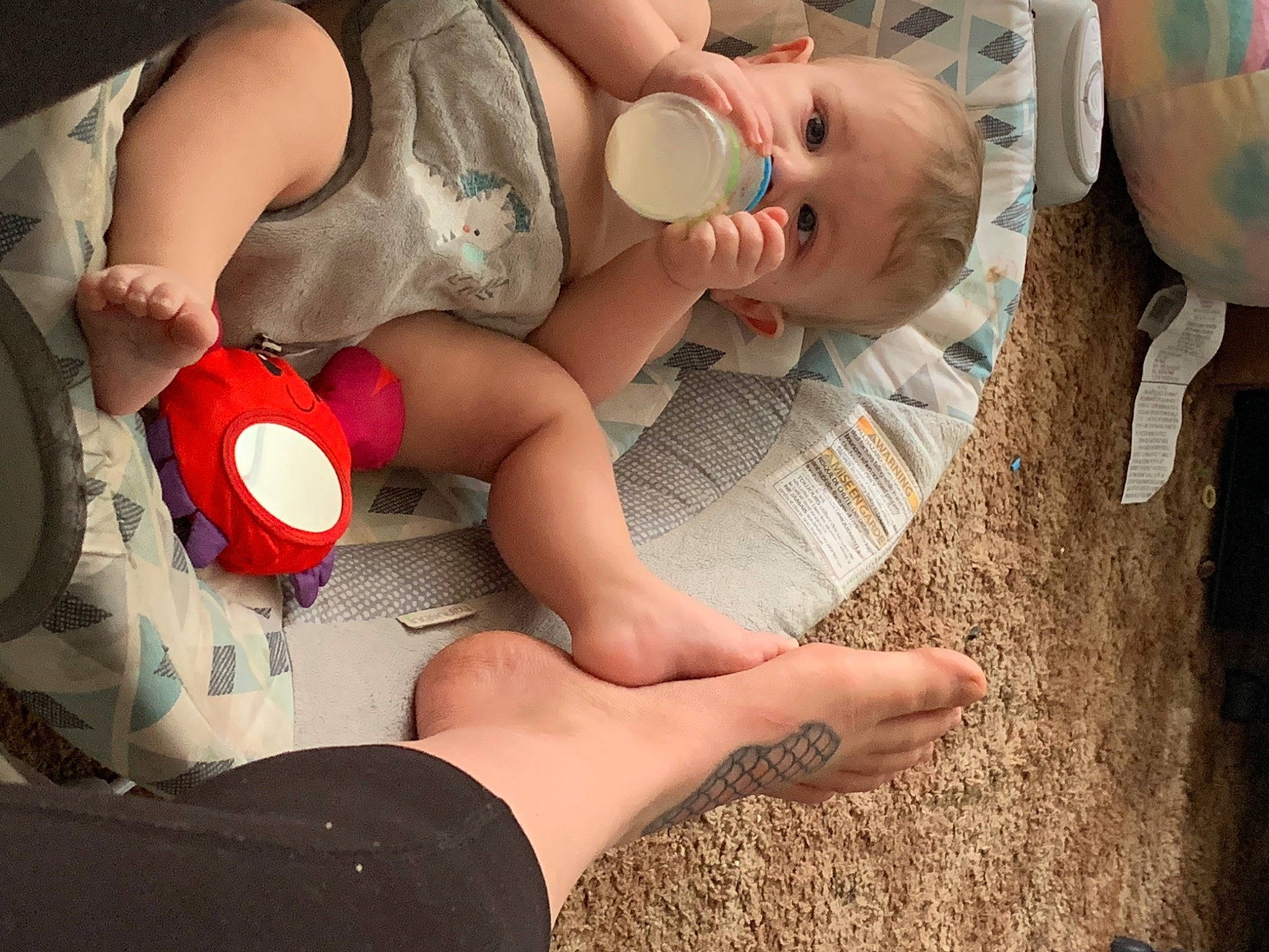 Koah joined the competition — help win amazing prizes! abdomen, arm, baby, baby_products, baby_toddler_clothing, child, finger, fun, gesture, hand, happy, human_body, human_leg, mouth, nail, person, skin, thigh, thumb, toddler