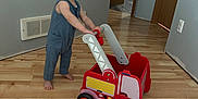 Ander joined the competition — help win amazing prizes! boy, carriage, child, clothing, face, hardwood, head, indoors, interiordesign, machine, male, pants, person, photography, plywood, portrait, transportation, vehicle, wheel, wood