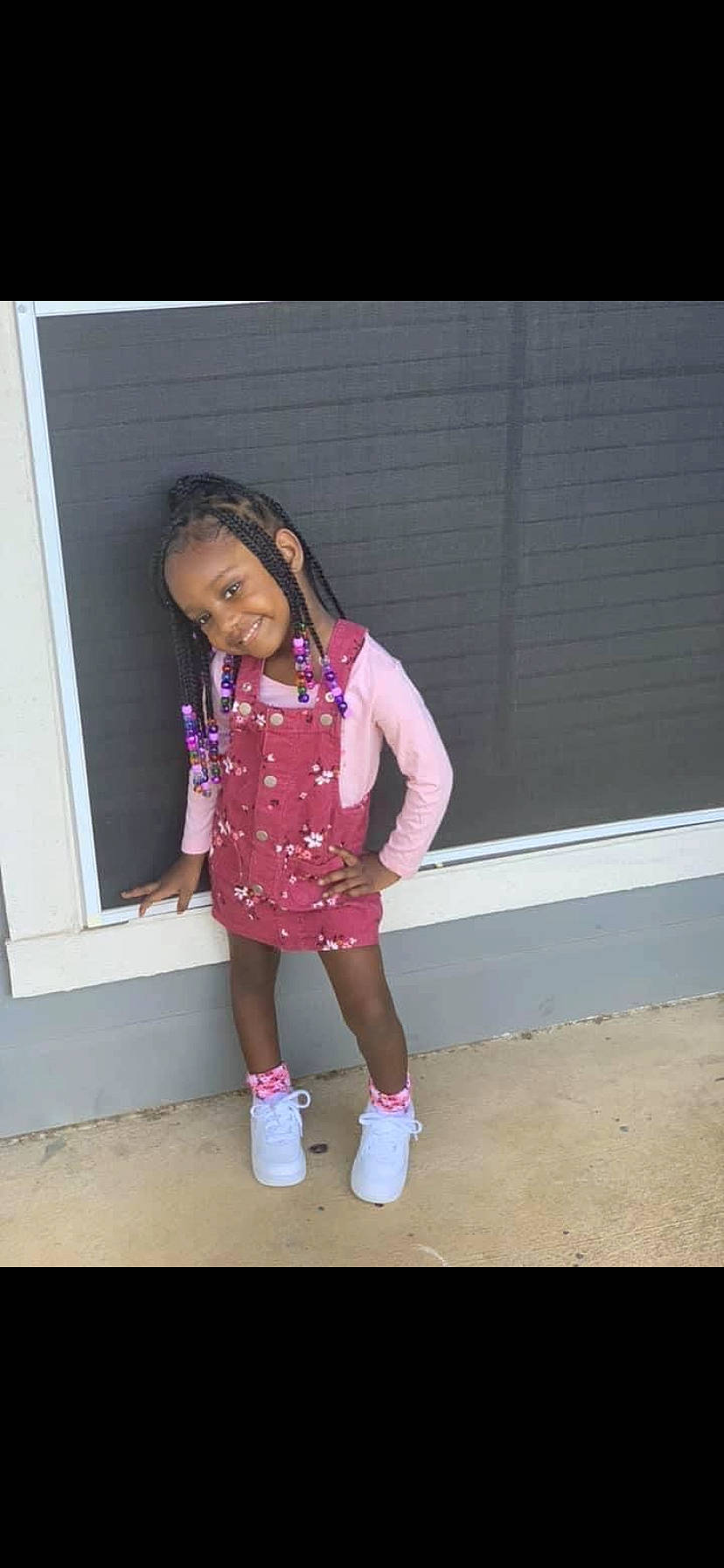 Kensleigh joined the competition — help win amazing prizes! baby_toddler_clothing, child, clothing, fun, hairstyle, happy, human_leg, joy, knee, leg, magenta, pattern, person, pink, shorts, sleeve, smile, sock, street_fashion, t_shirt