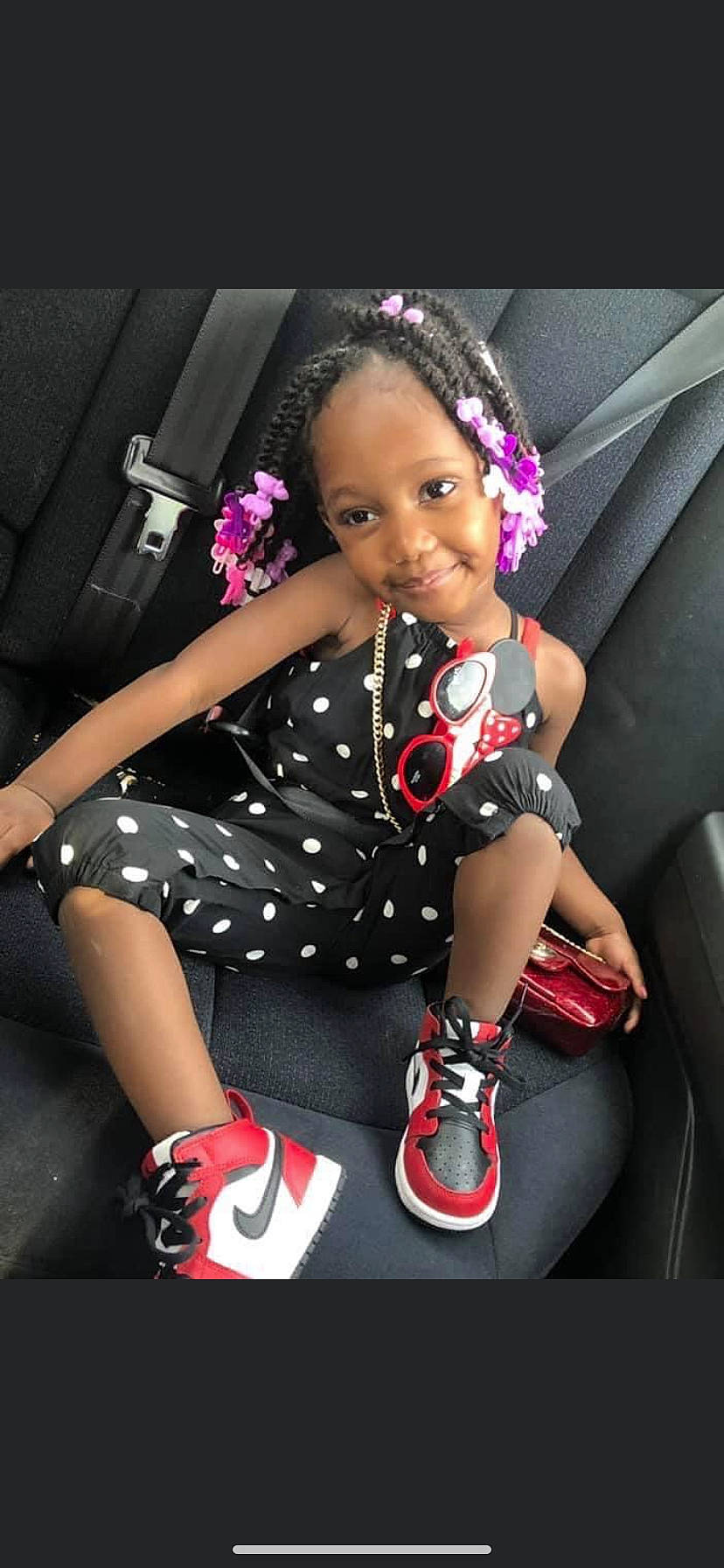Kensleigh joined the competition — help win amazing prizes! arm, baby_toddler_clothing, black_hair, child, clothing, dress, event, flash_photography, fun, happy, human_leg, jewellery, joy, leg, magenta, person, pink, shoe, smile, sneakers