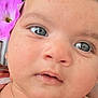 Kawsar joined the competition — help win amazing prizes! baby, closeup, face, flower, pink, skin, eyes, child, infant, portrait, cute, soft, young, innocence, human, person, expression, head, eyelashes, cheek