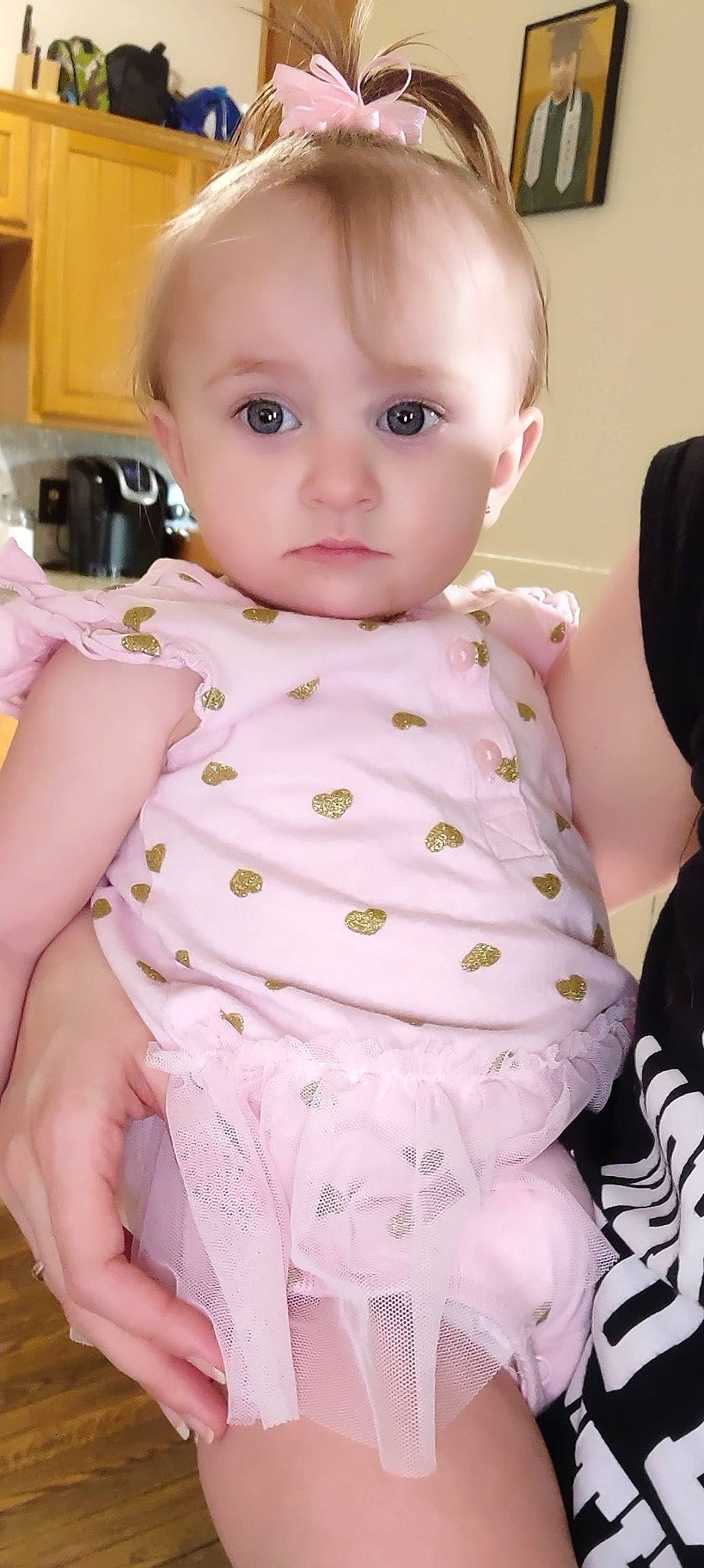 Maelynn joined the competition — help win amazing prizes! baby, baby_toddler_clothing, cheek, child, chin, comfort, eyelash, facial_expression, iris, joint, lip, mouth, neck, nose, person, pink, shoulder, skin, sleeve, standing