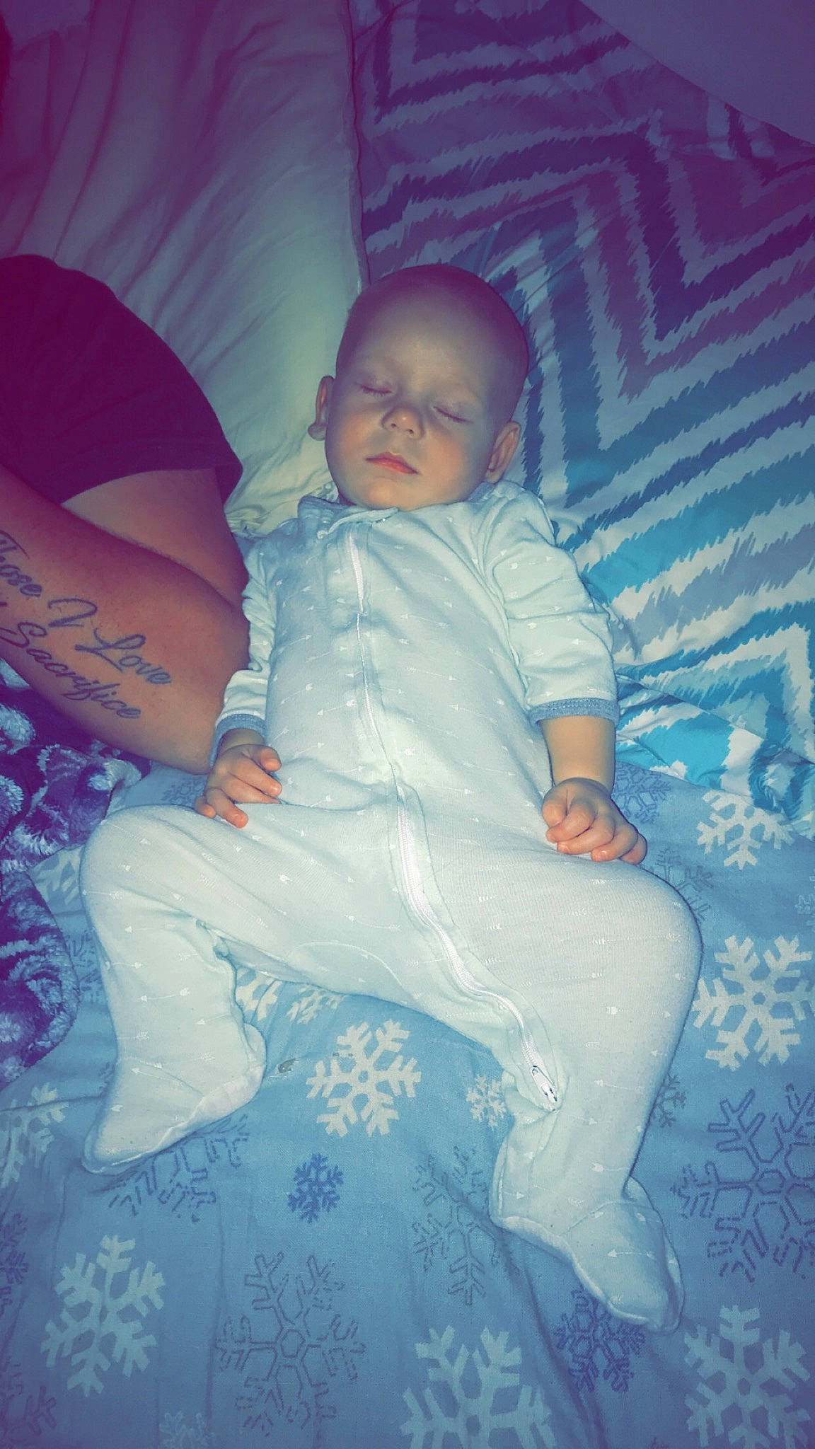 Jaxon is registered to the contest to win money with this photo: azure, baby, baby_toddler_clothing, comfort, electric_blue, finger, flash_photography, fun, happy, human_leg, iris, magenta, person, pink, purple, room, sitting, tints_and_shades, toddler, trunk