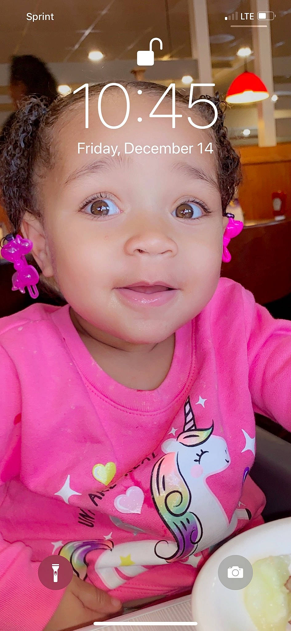 Alaysia is registered to the contest to win money with this photo: baby, cheek, child, child_model, eyebrow, eyelash, face, forehead, hair_accessory, head, lip, nose, person, pink, skin, smile, toddler