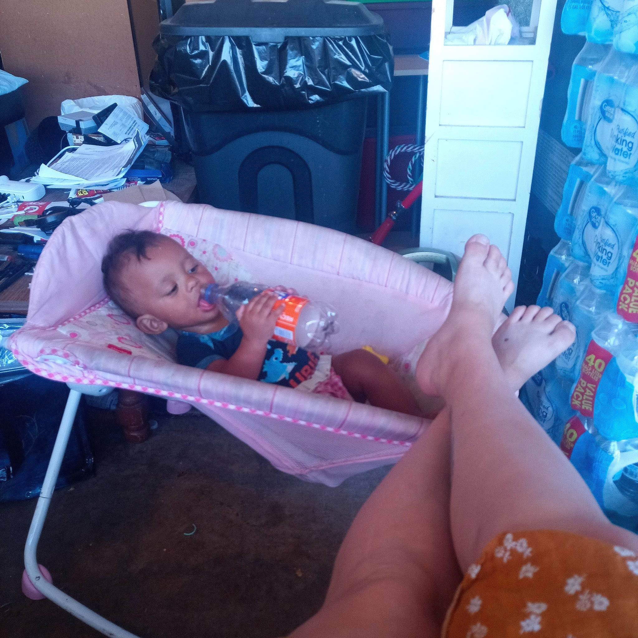 Jaxon joined the competition — help win amazing prizes! barefoot, blue, clothes_dryer, comfort, electric_blue, finger, foot, fun, hairstyle, human_leg, knee, lap, laundry_room, leisure, mouth, nail, person, thigh, thumb, toddler