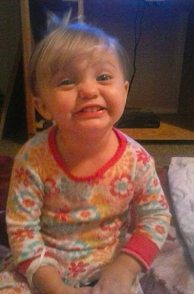 Kayleigh Marie joined the competition — help win amazing prizes! baby, cheek, child, chin, face, facial_expression, forehead, head, nose, person, sitting, skin, smile, toddler