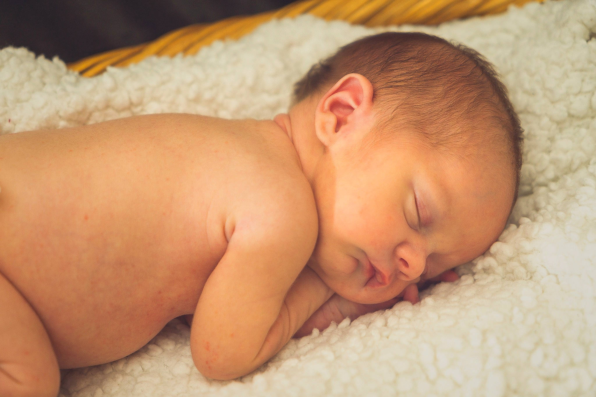 Collins is registered to the contest to win money with this photo: baby, bedtime, chest, child, close_up, comfort, eyebrow, facial_expression, flesh, fur, head, linens, nap, nose, pattern, person, room, skin, sleep, toddler