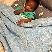Tru joined the competition — help win amazing prizes! baby, blanket, blue, child, cozy, face, infant, pillow, portrait, resting, sleeping, soft, toddler, cute, clothing, hand, bedroom, comfort, peaceful, indoor