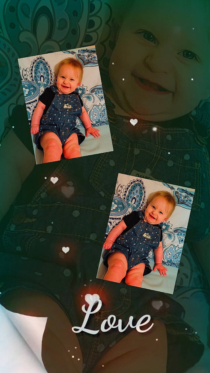 Gabriella joined the competition — help win amazing prizes! art, baby, baby_products, baby_toddler_clothing, child, circle, comfort, happy, joy, pattern, person, pink, play, room, sitting, sleeve, sock, t_shirt, textile, thigh