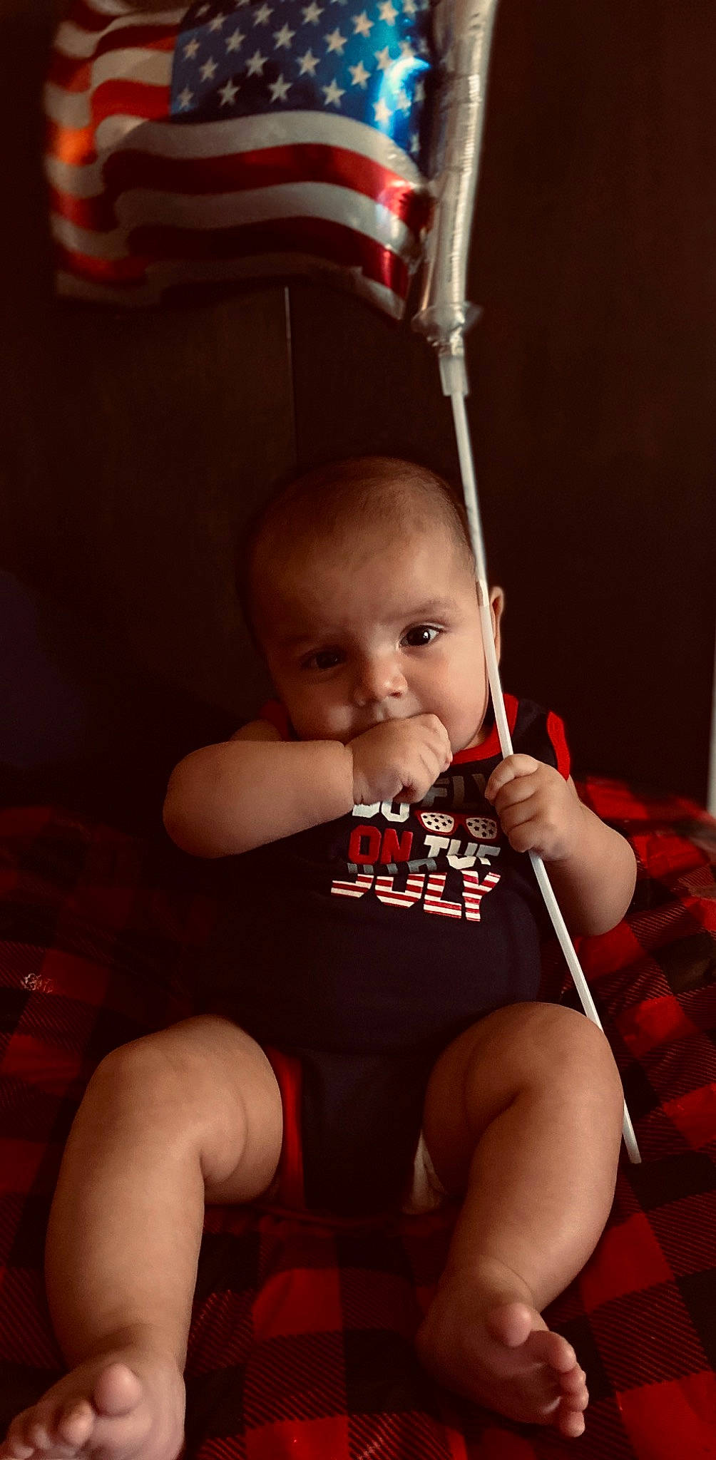 Maliki joined the competition — help win amazing prizes! baby, child, ear, finger, hand, lip, mouth, person, red, skin, smile, toddler