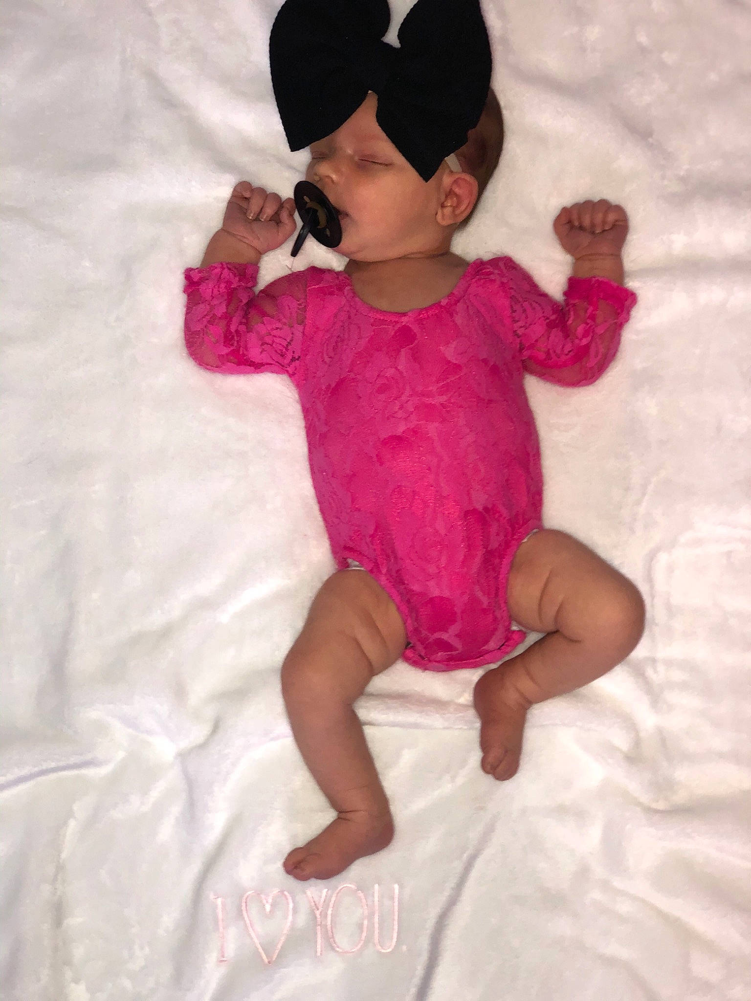 Oakleigh joined the competition — help win amazing prizes! baby_toddler_clothing, cap, comfort, dress, finger, gesture, happy, hat, head, leg, linens, magenta, person, pink, skin, sleeve, t_shirt, textile, thigh, thumb