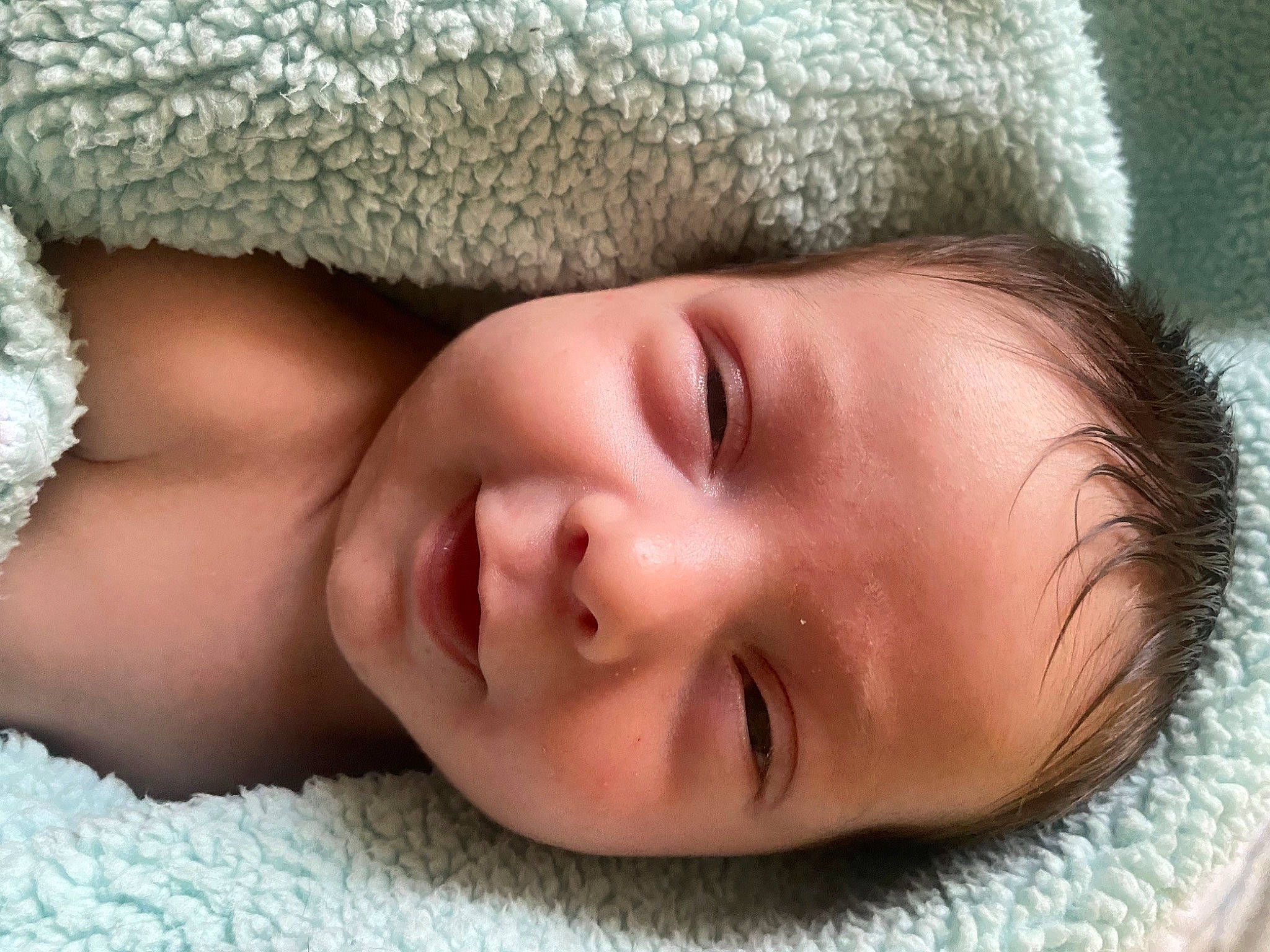 Madalynn is registered to the contest to win money with this photo: baby, cheek, chin, comfort, eye, eyebrow, eyelash, face, facial_expression, forehead, head, headgear, iris, lip, mammal, mouth, nose, person, skin, smile