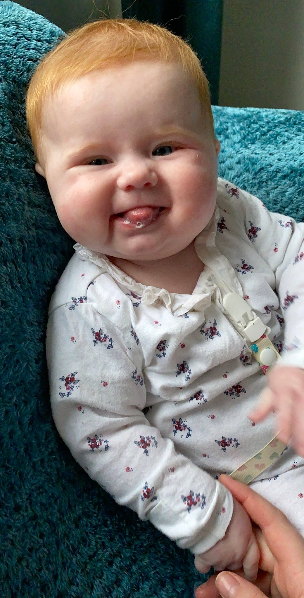 Lily-ann joined the competition — help win amazing prizes! baby, baby_toddler_clothing, cheek, child, chin, face, facial_expression, forehead, head, joy, laugh, lip, mouth, nose, outerwear, person, skin, sleeve, smile, toddler