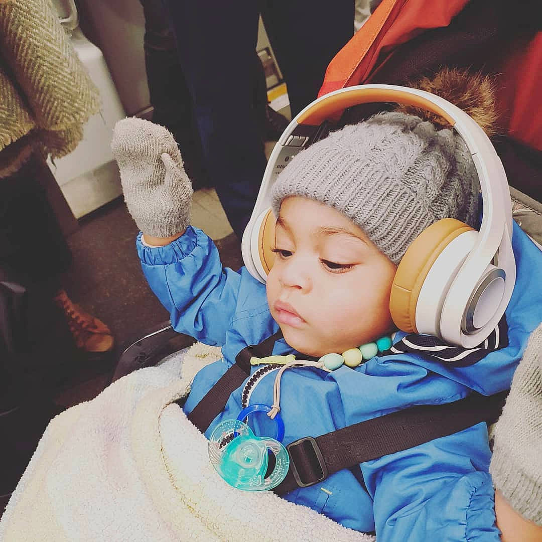 Khai joined the competition — help win amazing prizes! audio_equipment, baby, birth, bonnet, cheek, child, ear, electronic_device, eye, gadget, hand, head, headgear, headphones, headwear, nose, person, product, skin, sleep