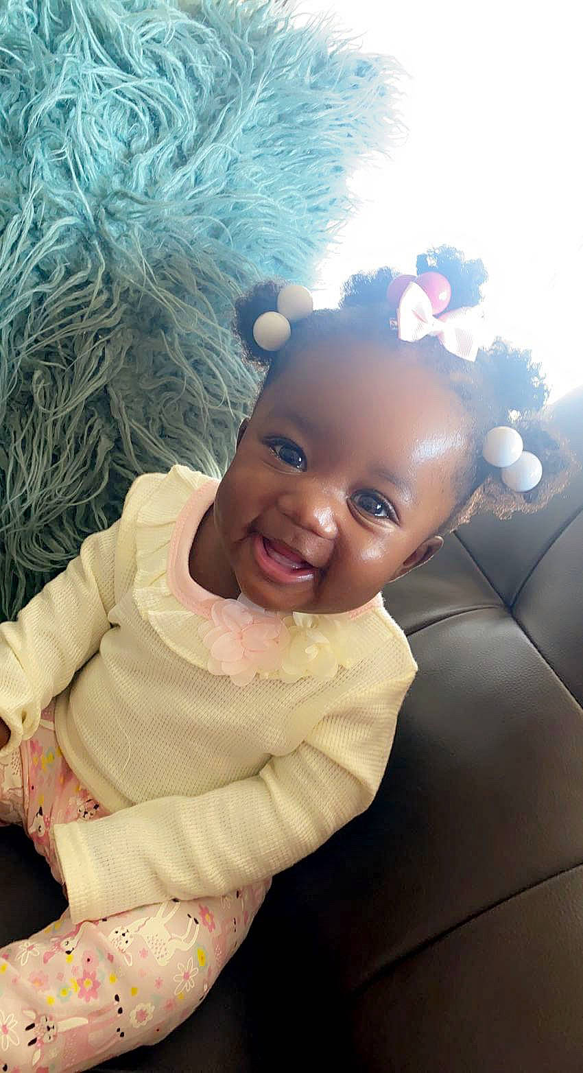 Jream joined the competition — help win amazing prizes! baby, baby_toddler_clothing, child, dress, event, fashion_accessory, flash_photography, fun, fur, happy, headpiece, jewellery, joy, laugh, lip, person, pink, sitting, skin, smile