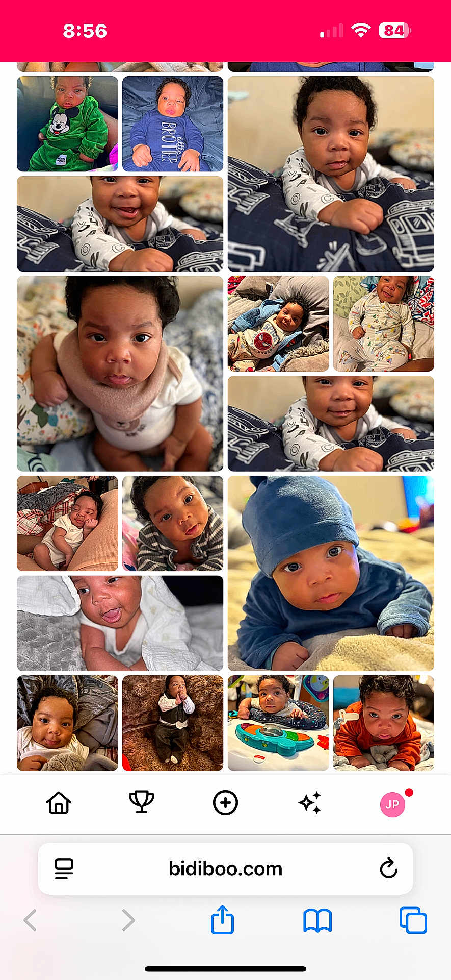 Cailand joined the competition — help win amazing prizes! baby, baby_boy, bed, blanket, child, close_up, clothing, couch, curly_hair, cute, family, happy, hat, indoor, infant, lying_down, pajamas, portrait, smile, toy