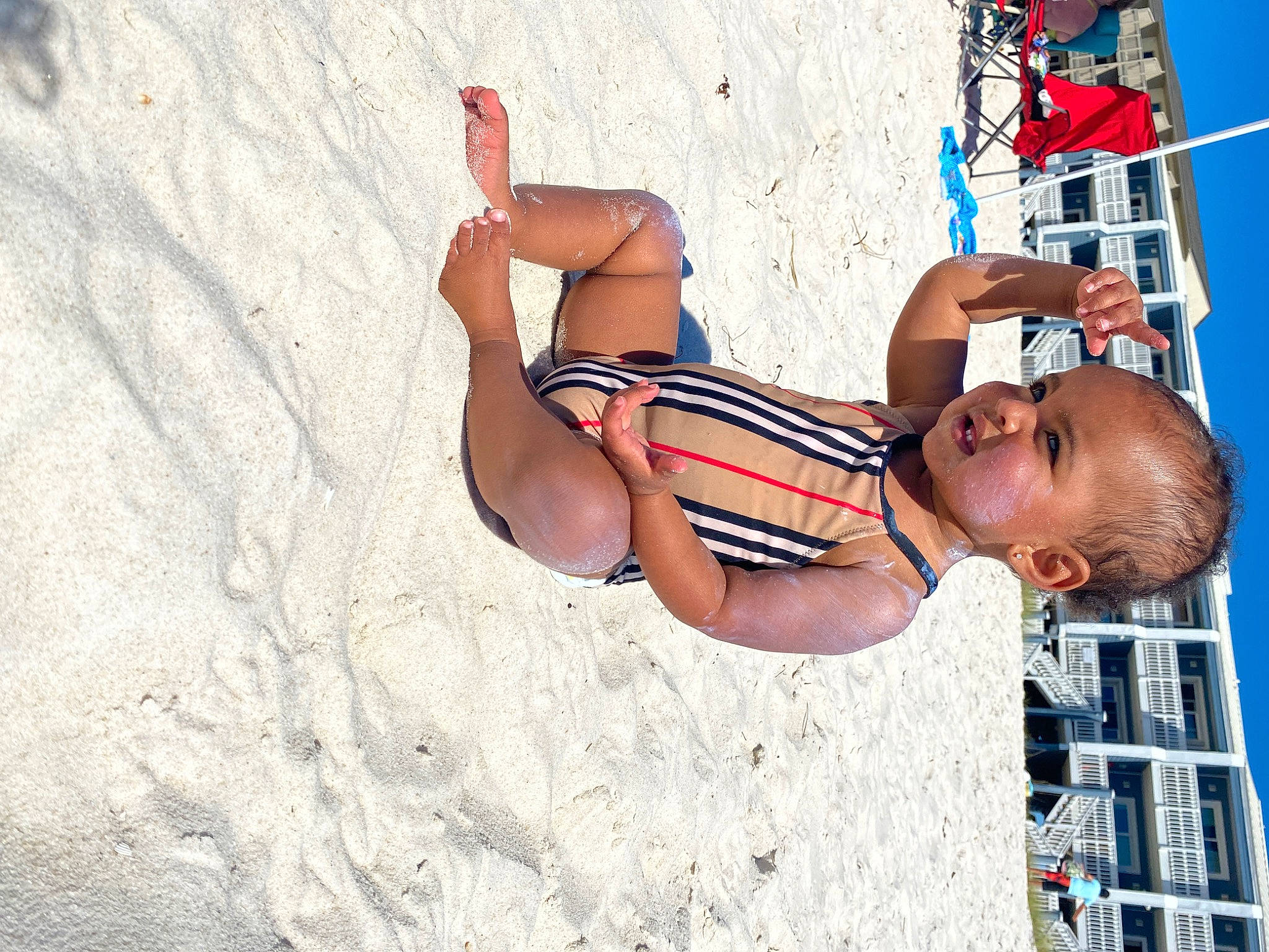 Mya is registered to the contest to win money with this photo: barechested, fun, leg, leisure, muscle, person, vacation