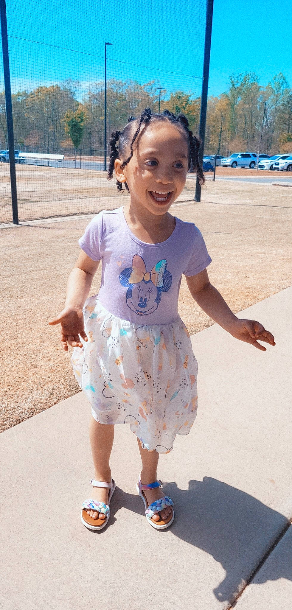 Makenna is registered to the contest to win money with this photo: baby_toddler_clothing, beauty, blue, child, clothing, eye, fun, hair, hairstyle, happy, head, joy, leisure, person, photograph, pink, public_space, sleeve, smile, summer