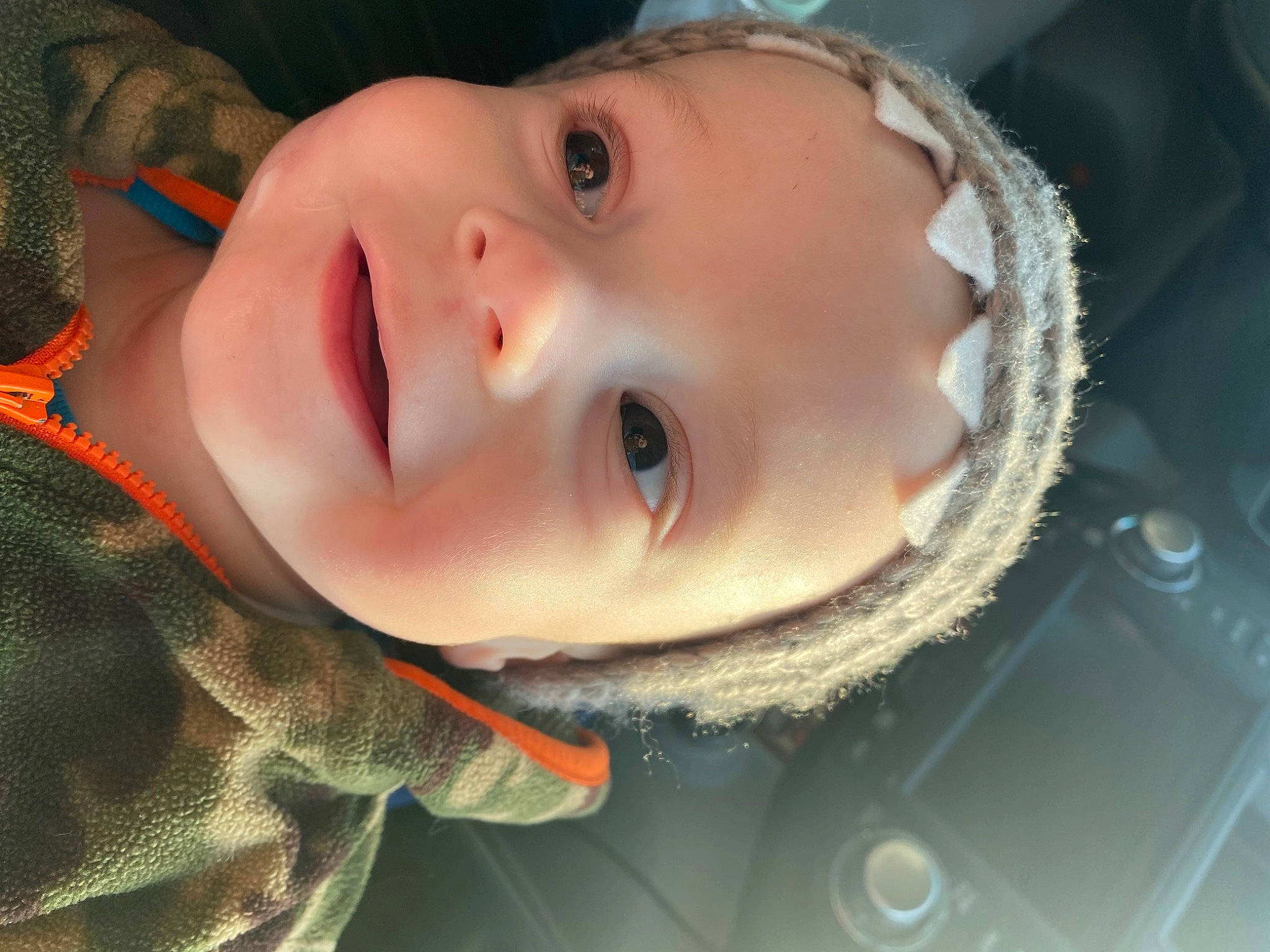 Graysen joined the competition — help win amazing prizes! baby, cheek, child, close_up, eye, eyebrow, eyelash, face, flash_photography, forehead, happy, human_body, iris, jaw, joy, lip, mouth, nose, person, skin