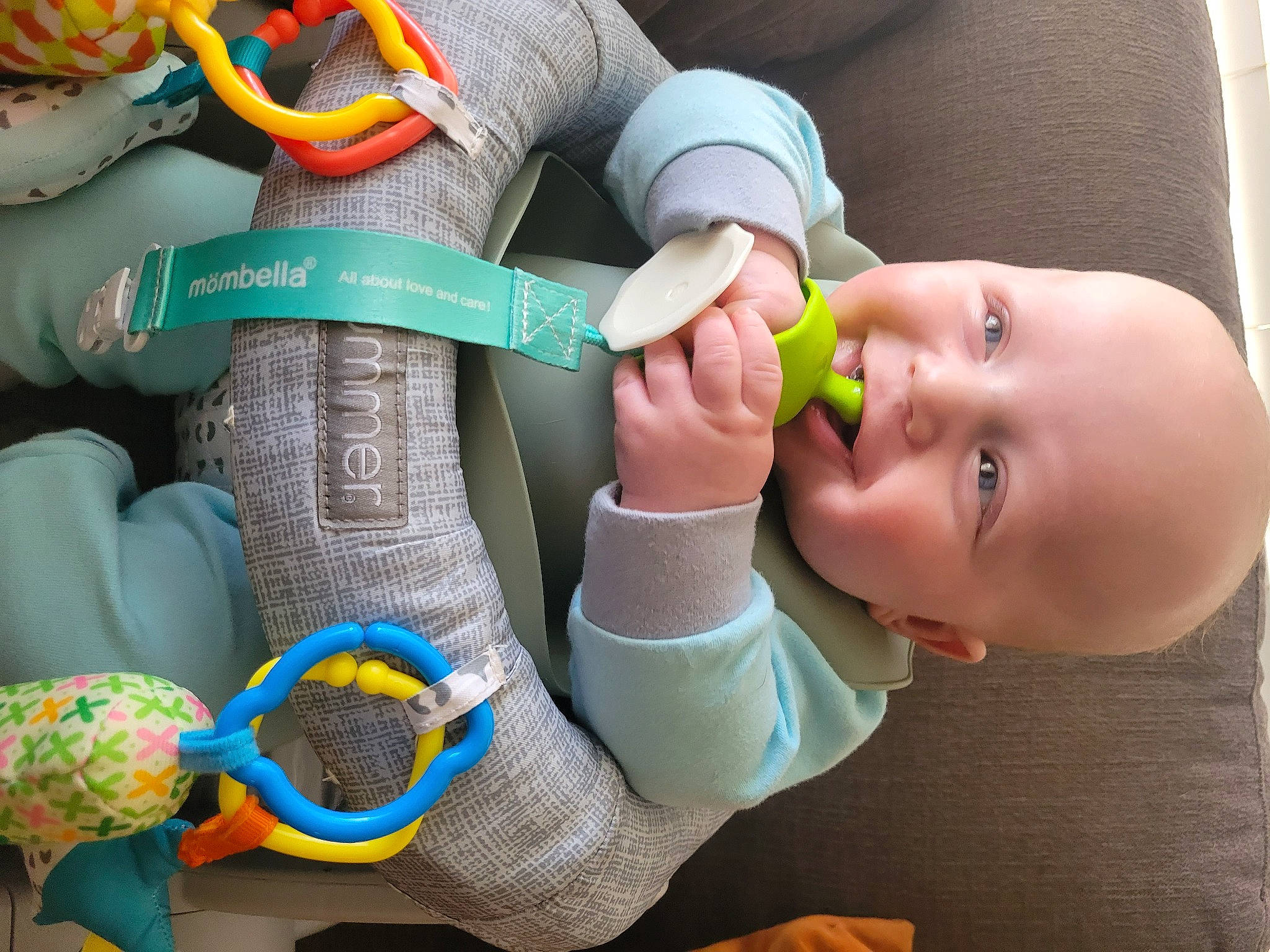 Garrett joined the competition — help win amazing prizes! arm, baby, baby_products, baby_toddler_clothing, finger, fun, hand, happy, headgear, leg, mouth, nail, person, product, skin, smile, textile, thumb, toddler, vertebrate