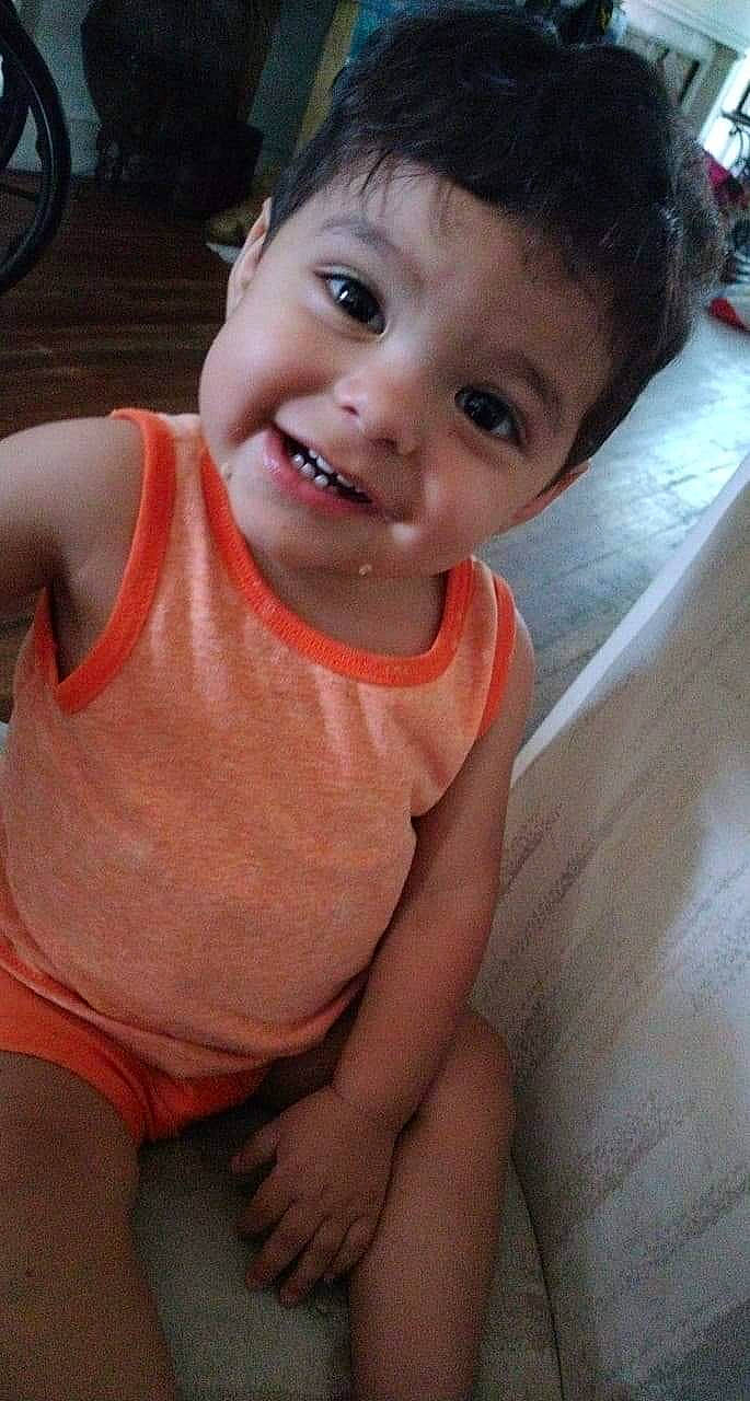 Jose Jr joined the competition — help win amazing prizes! active_tank, baby_toddler_clothing, cheek, chest, elbow, eyebrow, eyelash, face, floor, hair, happy, iris, joy, lip, mouth, nose, organ, person, skin, sleeve