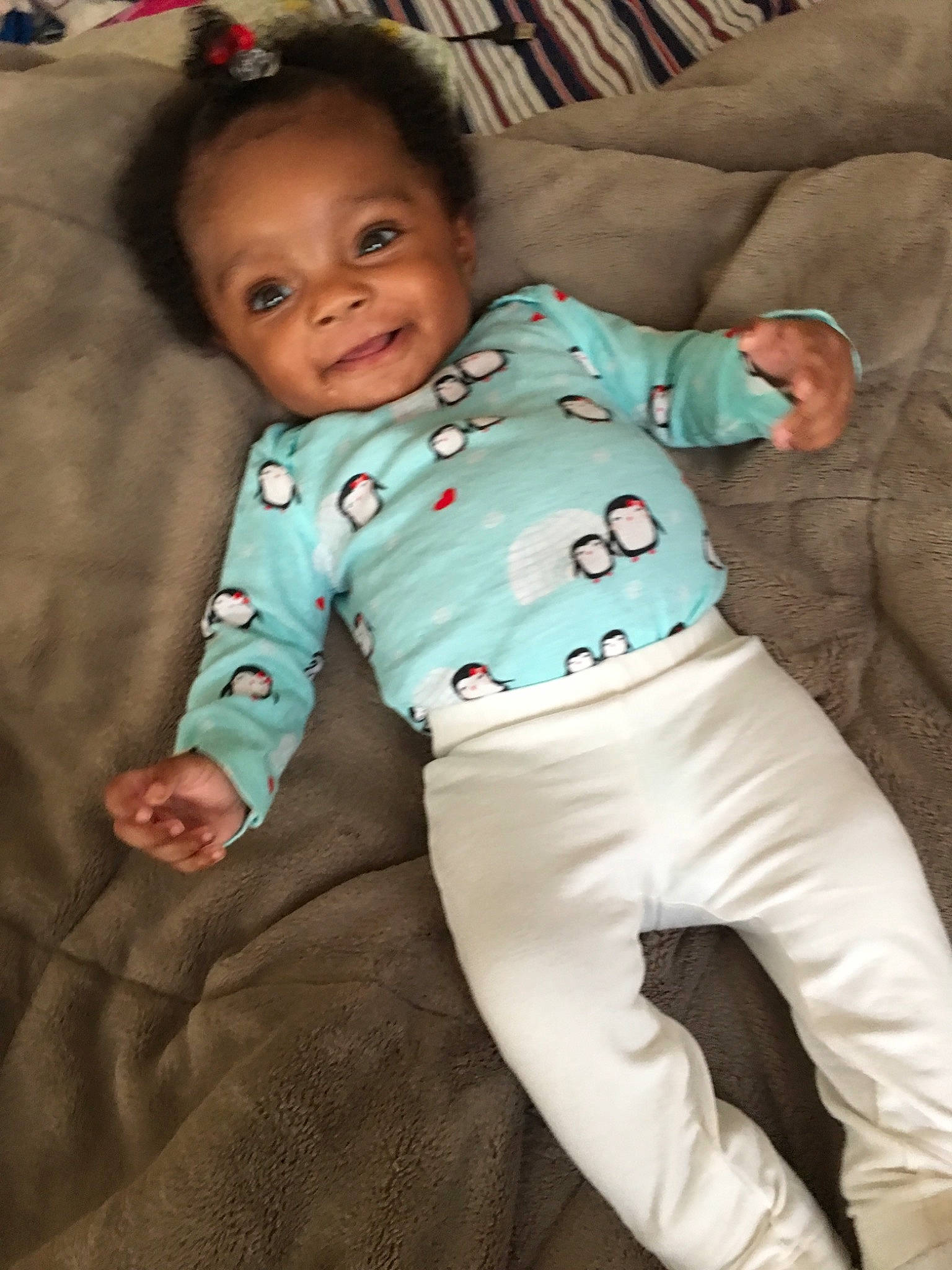 Janiah joined the competition — help win amazing prizes! baby, baby_toddler_clothing, child, person, skin, toddler