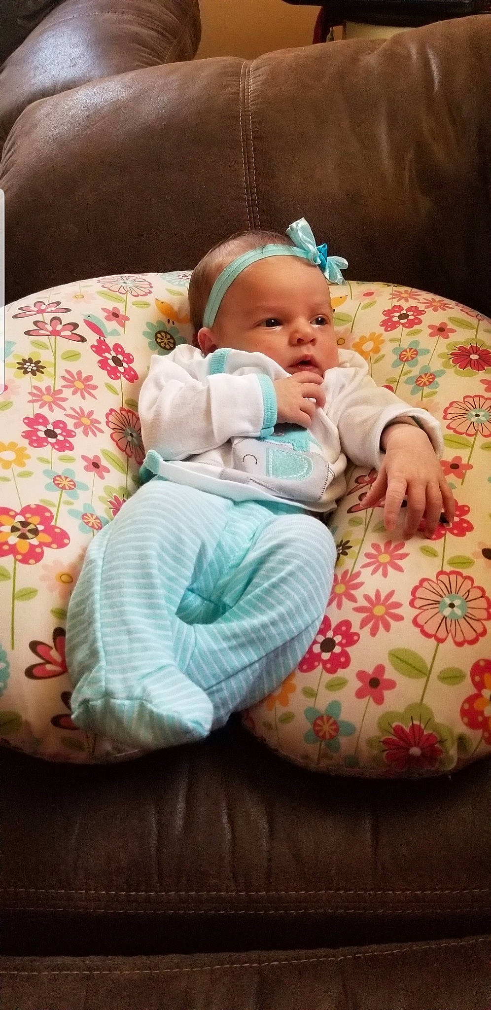 Emilee is registered to the contest to win money with this photo: baby_products, bed, bedding, bedtime, blanket, child, day, infant, infant_bed, linens, nap, person, pink, product, sitting, skin, sleep, textile, toddler