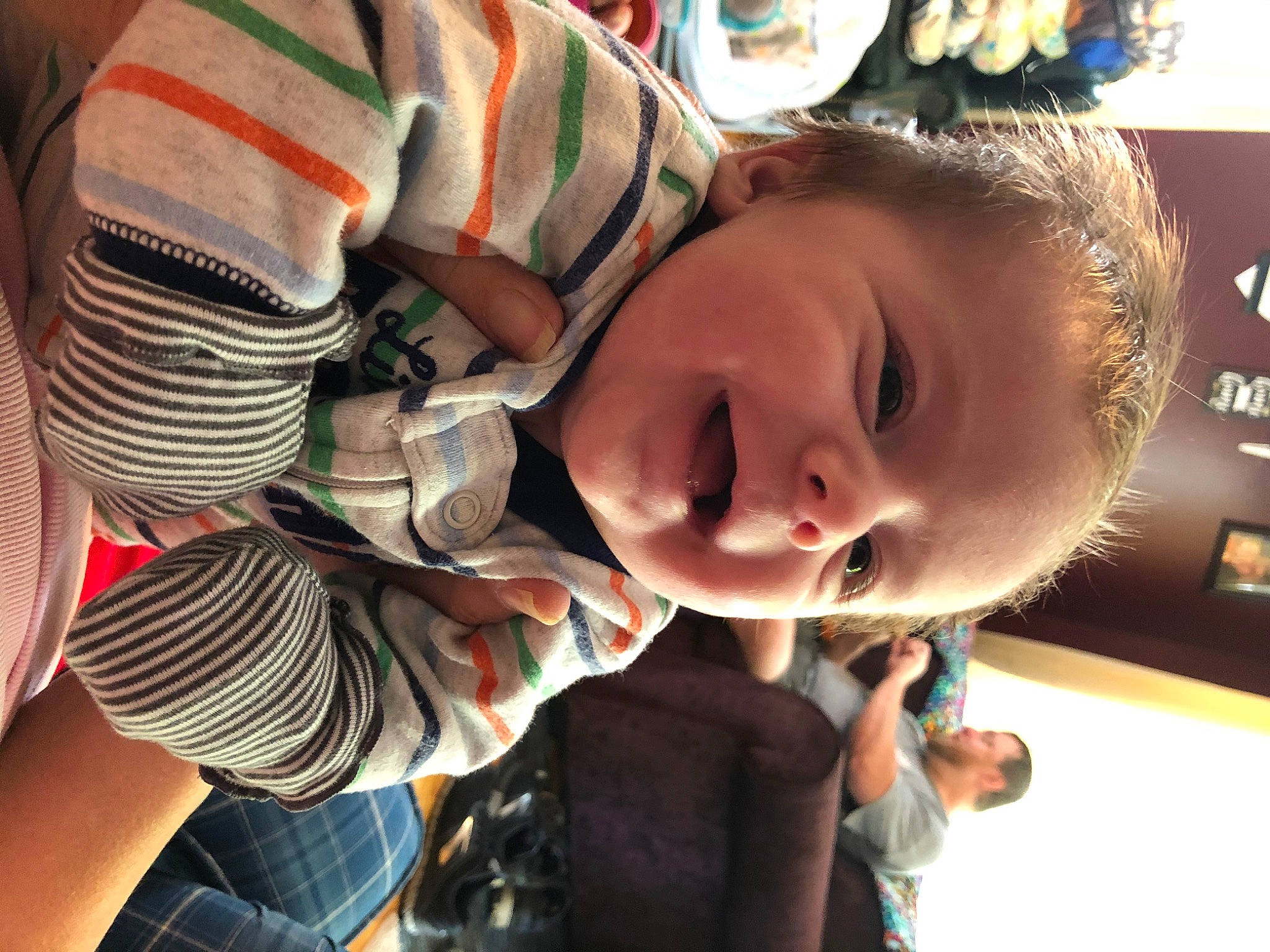 Caiden joined the competition — help win amazing prizes! cheek, child, cool, fun, happy, mouth, nose, person, smile, toddler